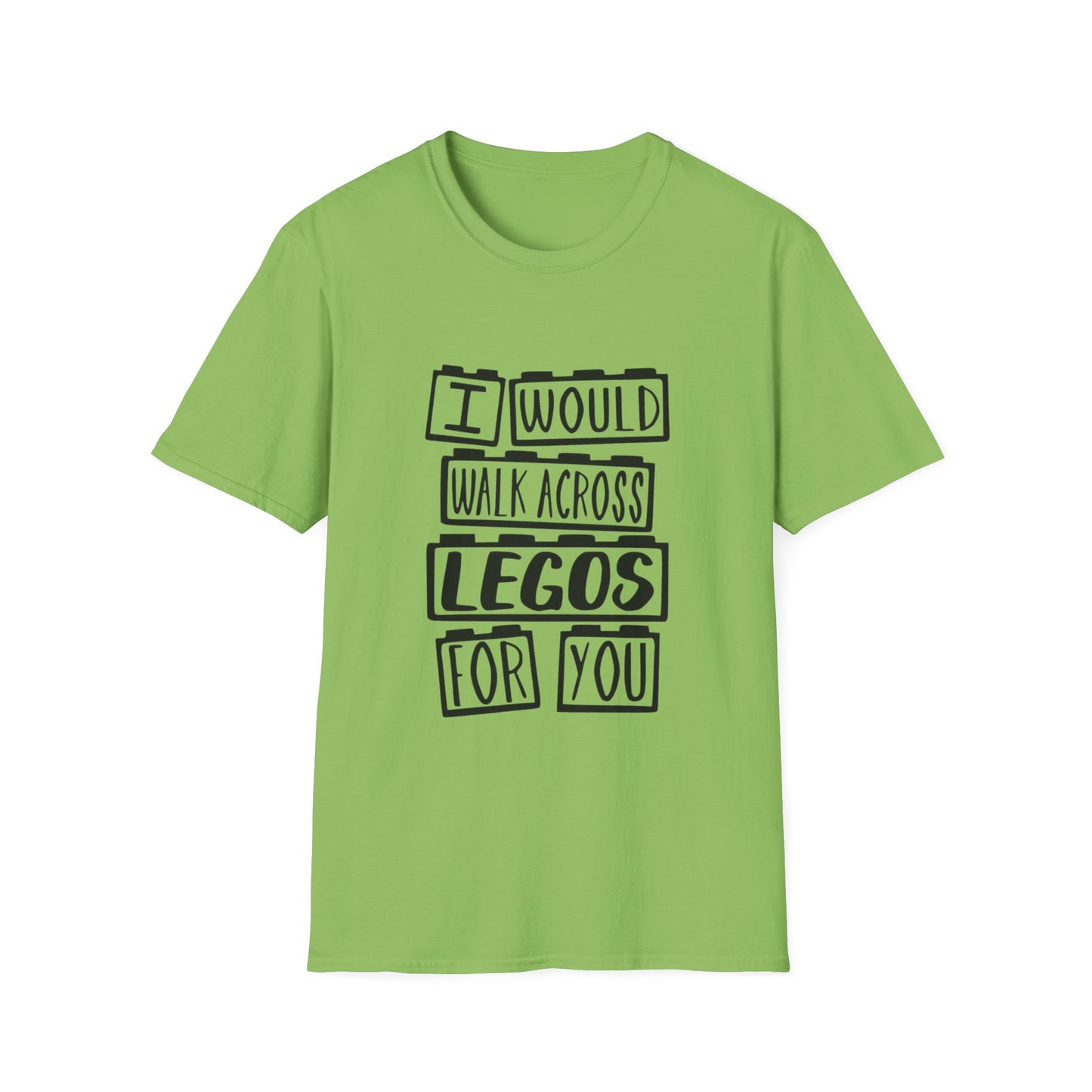 Walk Across Legos For You Graphic Tee