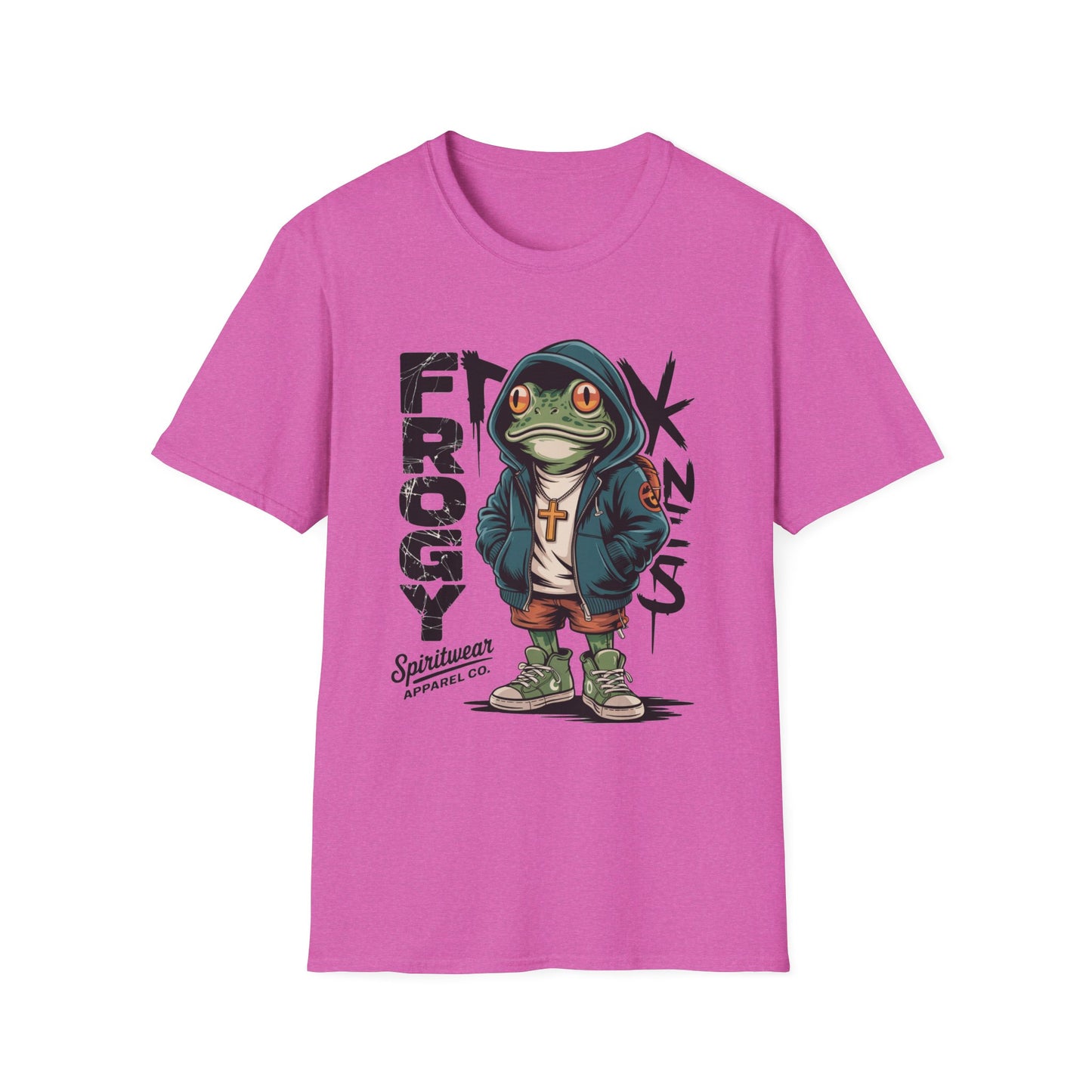 FROGY T-Shirt - Faith Radiates Outward, Glorifying Yahweh - Style 2