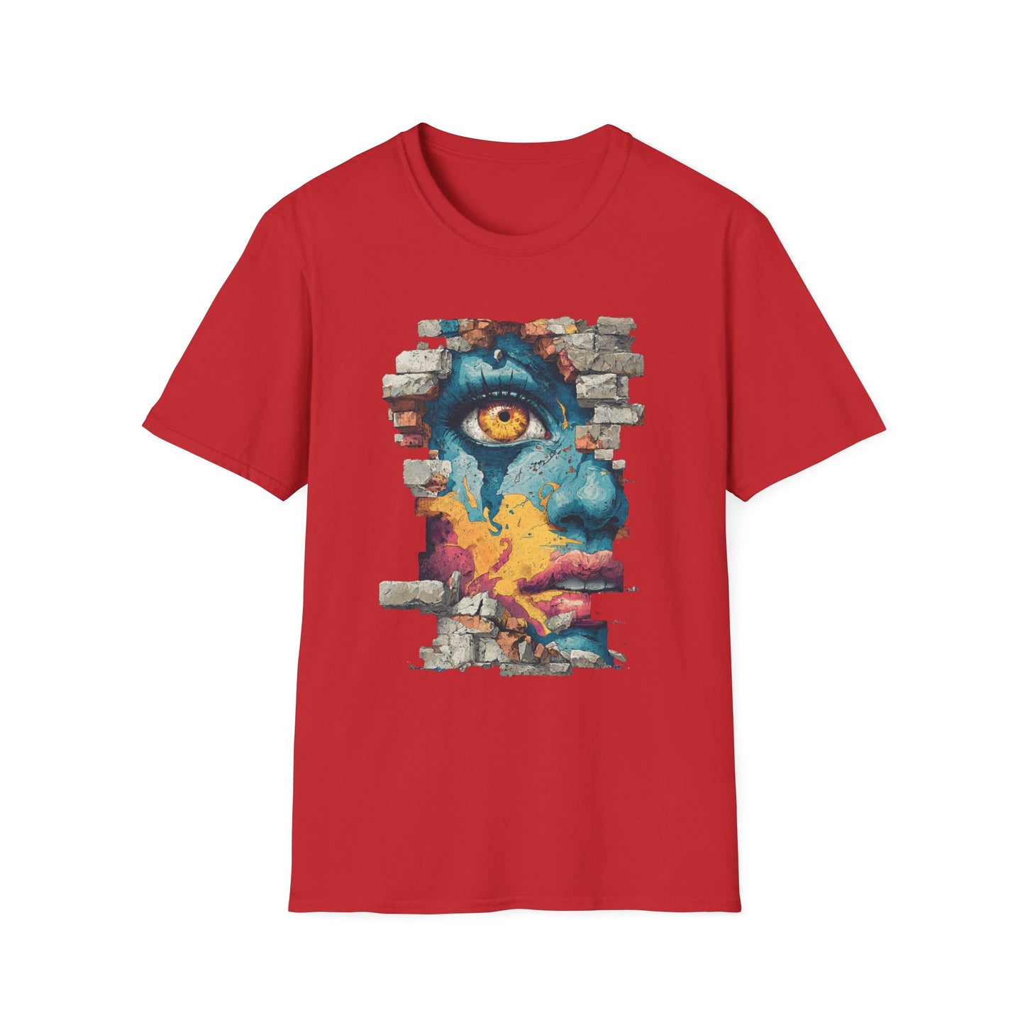 Fragmented Face Tee