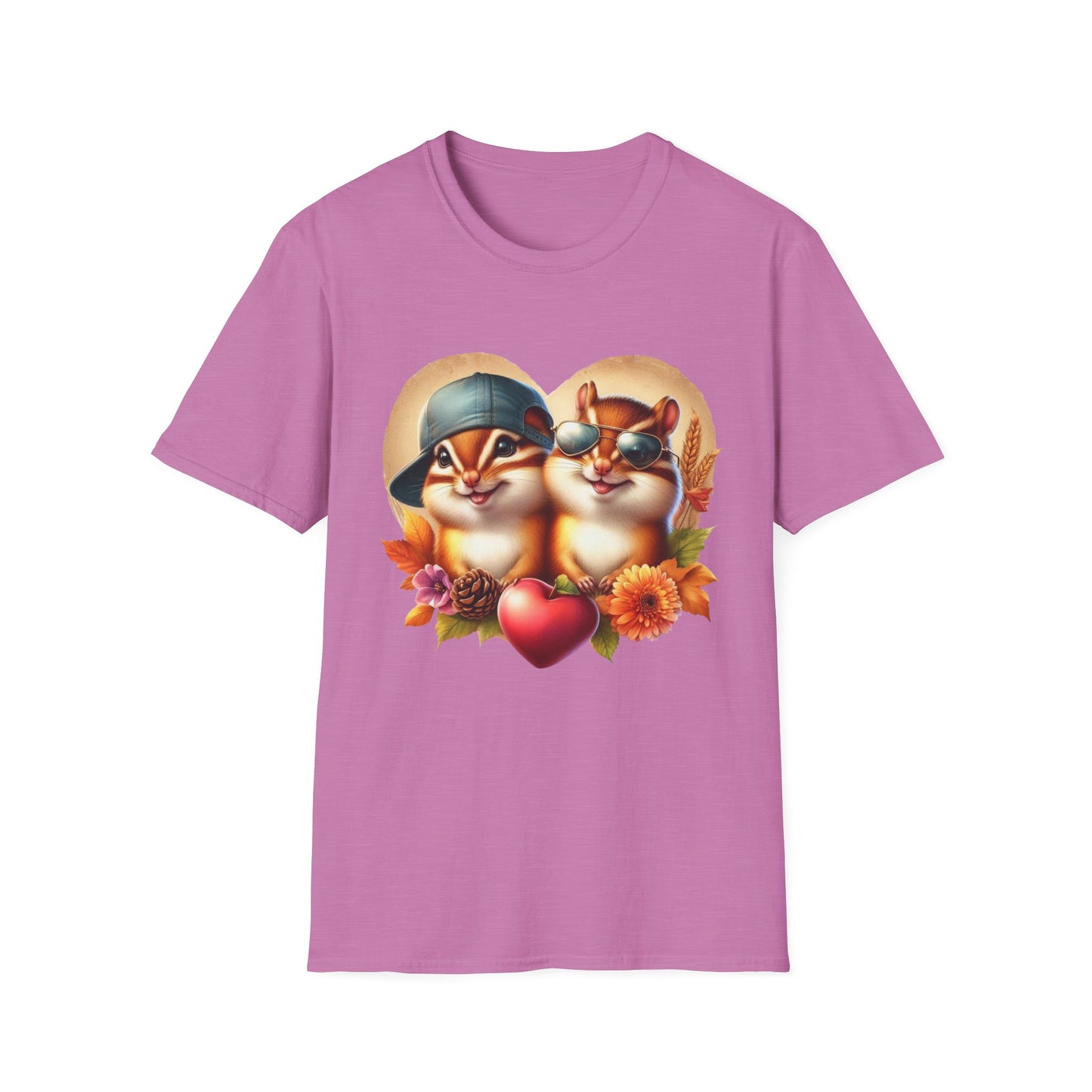 “Chipmunk Love” Tee – Flannel Hearts Edition