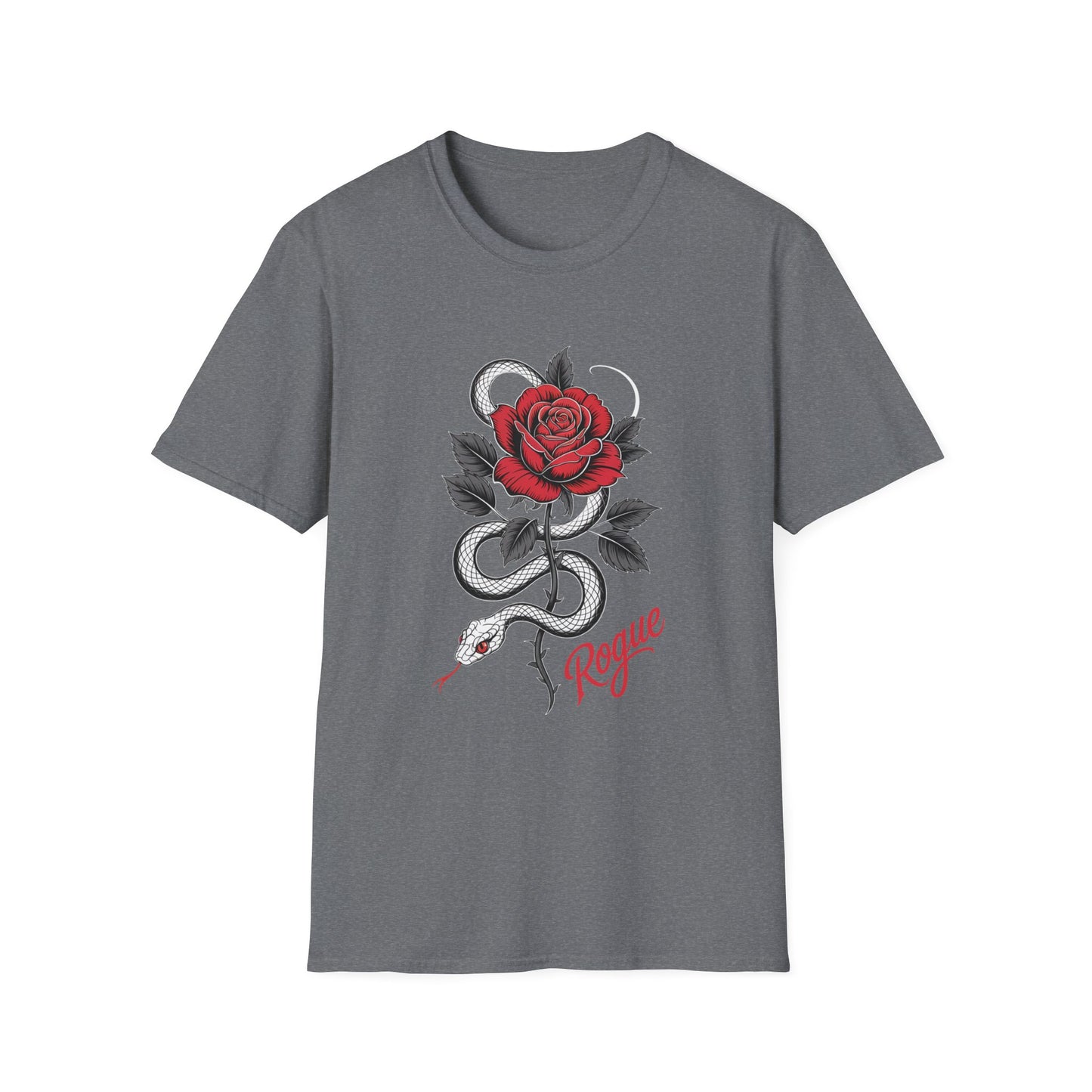 Rogue Bloom Snake & Rose Graphic Tee