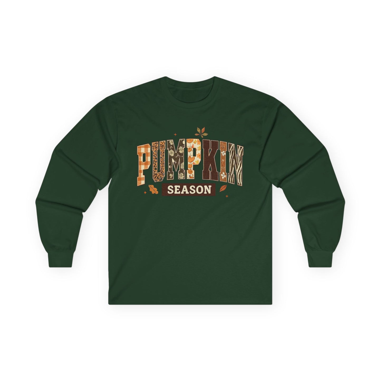 “Pumpkin Season” Long Sleeve Tee – Pattern Parade Edition
