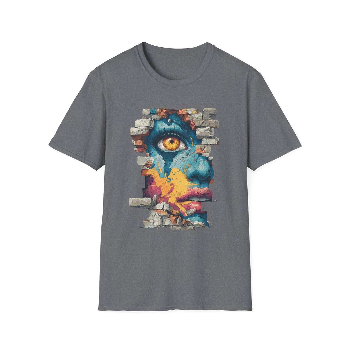 Fragmented Face Tee