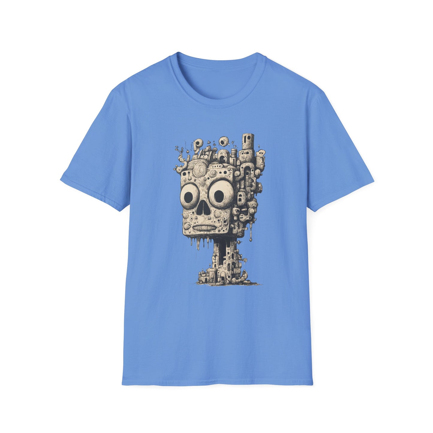 Urban Relic – Surreal Skull City Tee