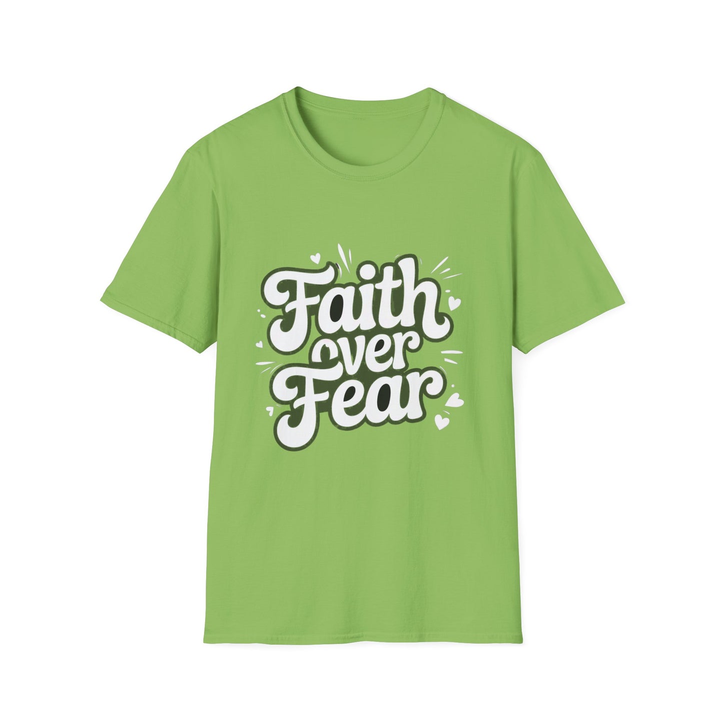 FAITH OVER FEAR – Bold Heart Tee