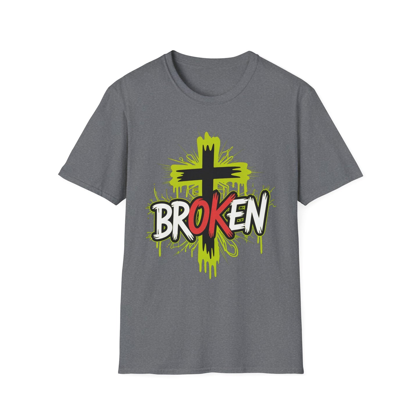 Broken, but OK. Faith-Inspired Tee