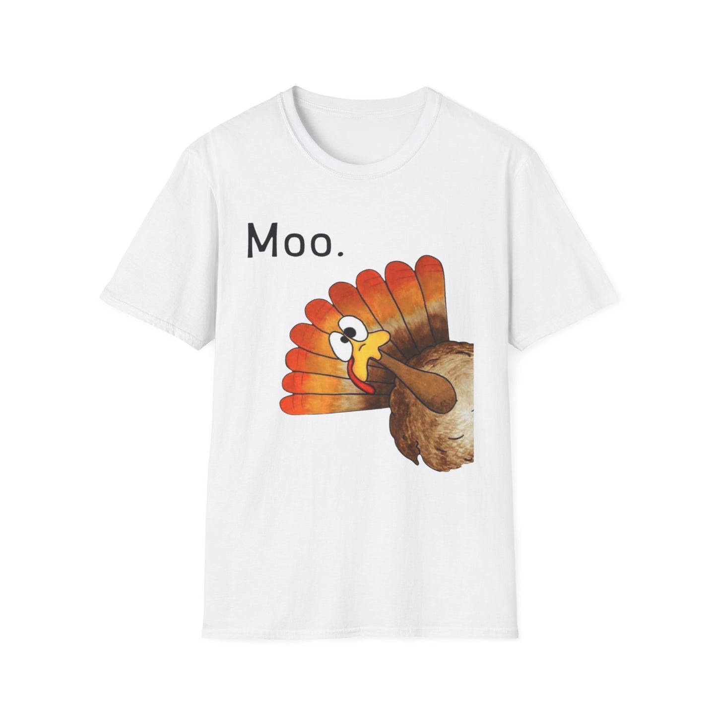 Moo. – Confused Turkey Edition Short Sleeve Tee