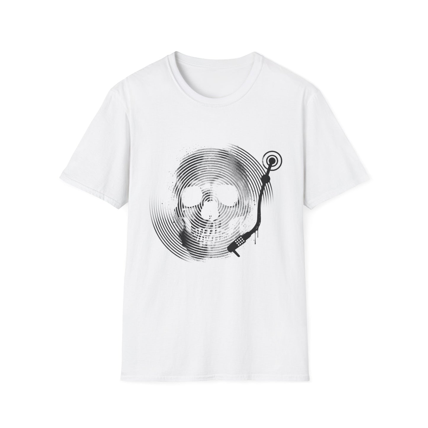 Spin Eternal Skull & Turntable Graphic Tee