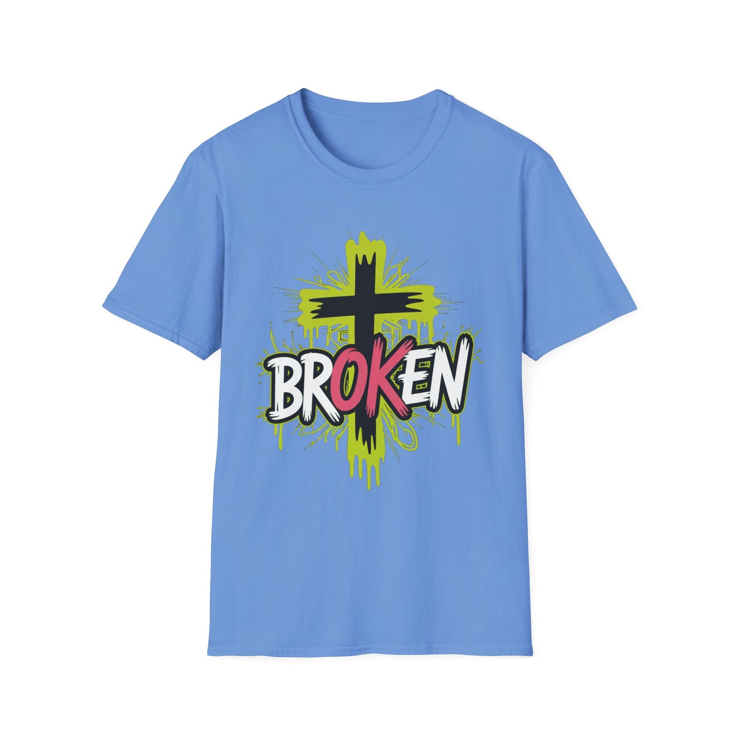 Broken, but OK. Faith-Inspired Tee