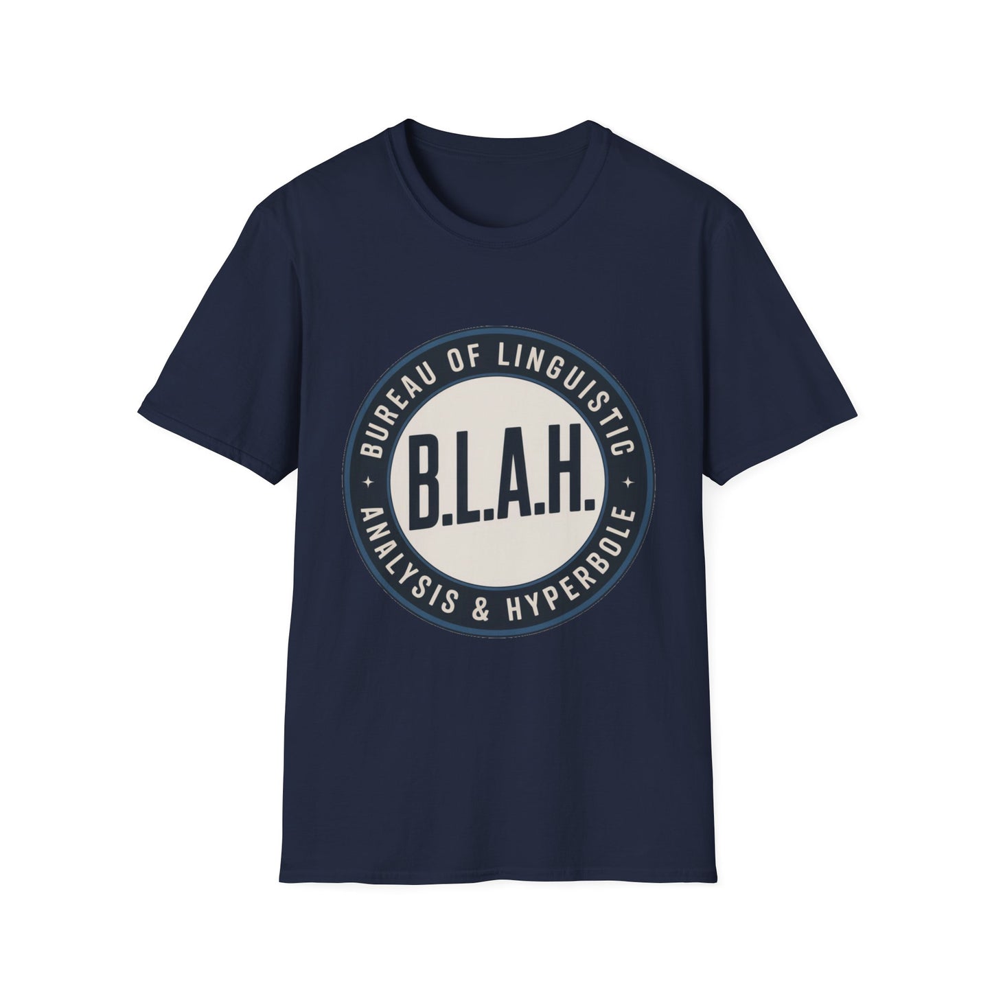 B.L.A.H. Tee – Bureau of Linguistic Analysis & Hyperbole