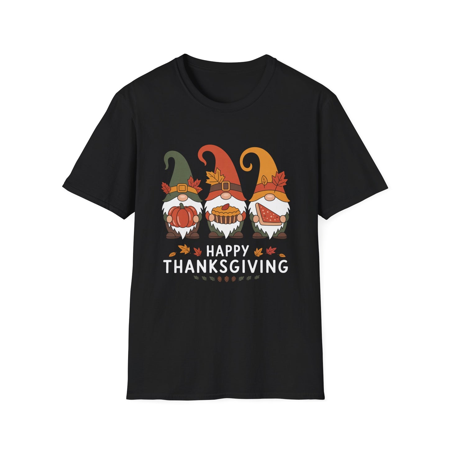 Happy Thanksgiving – Gnome Trio Edition Short Sleeve Tee