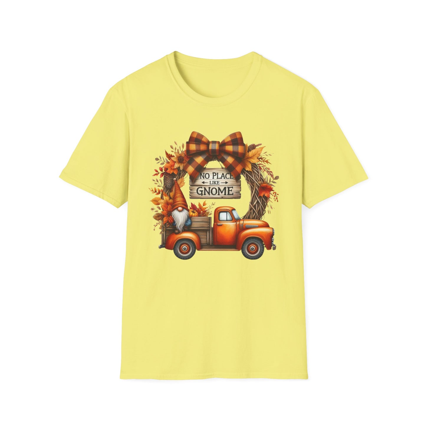“No Place Like Gnome” Tee – Autumn Pickup Edition