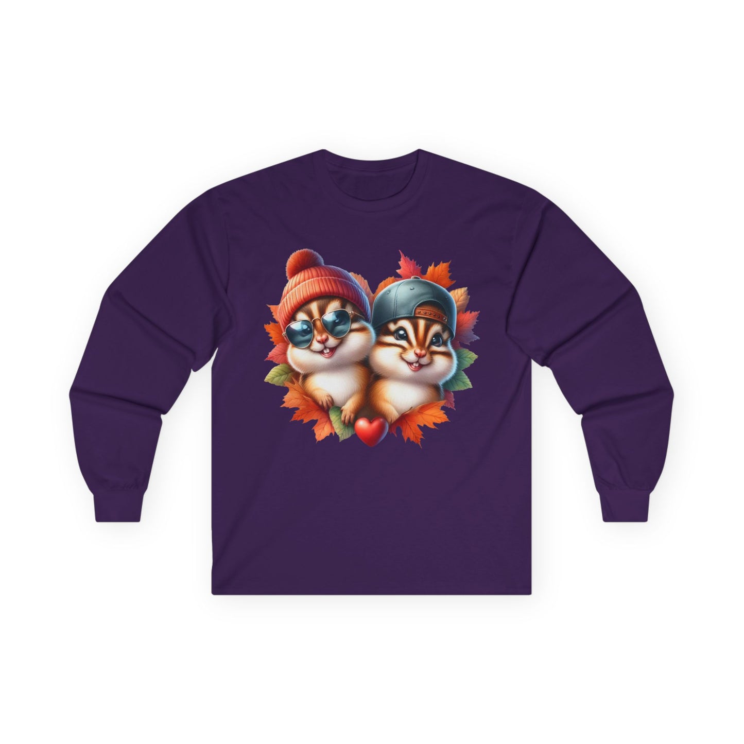 “Chipmunk Crew” Long Sleeve Tee – Leaf Drop Edition