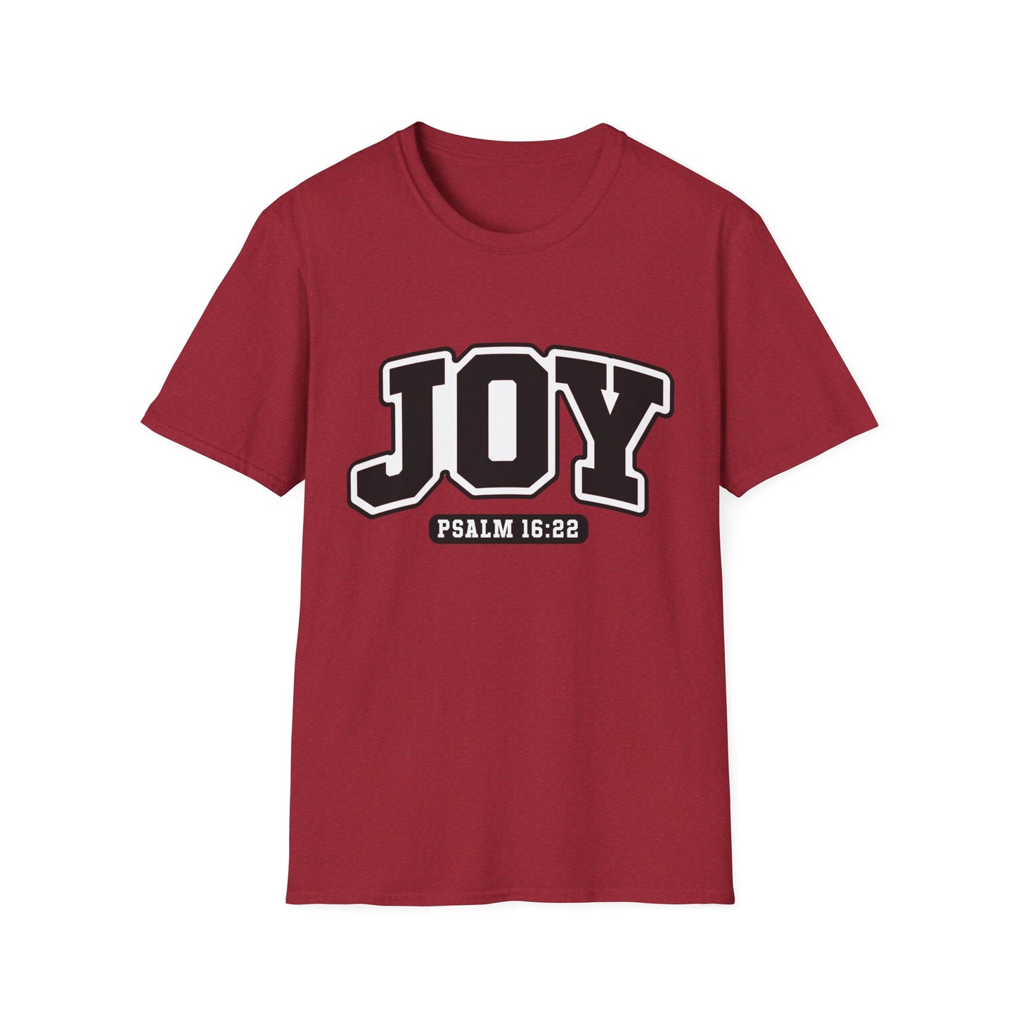 JOY Tee – Psalm 16:22 Varsity Edition