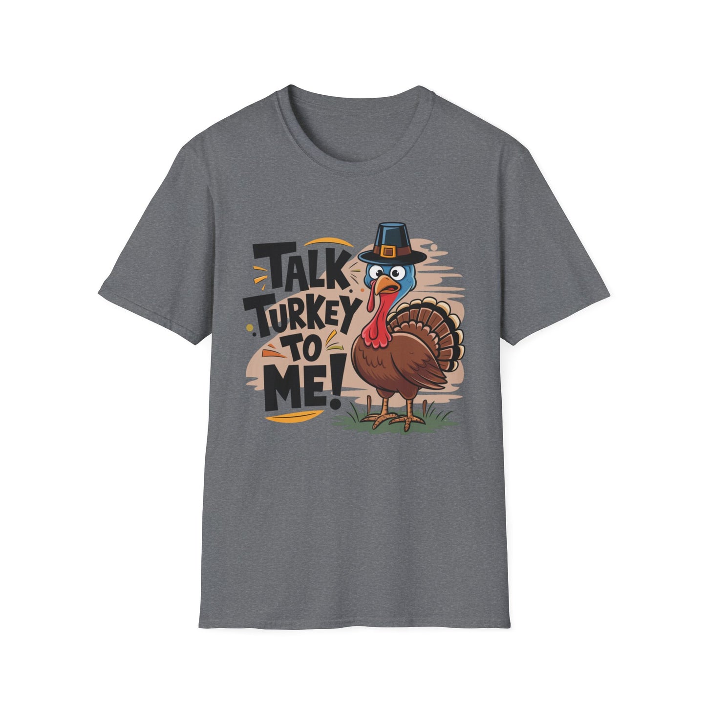 Talk Turkey to Me – Pilgrim Hat Edition Short Sleeve Tee