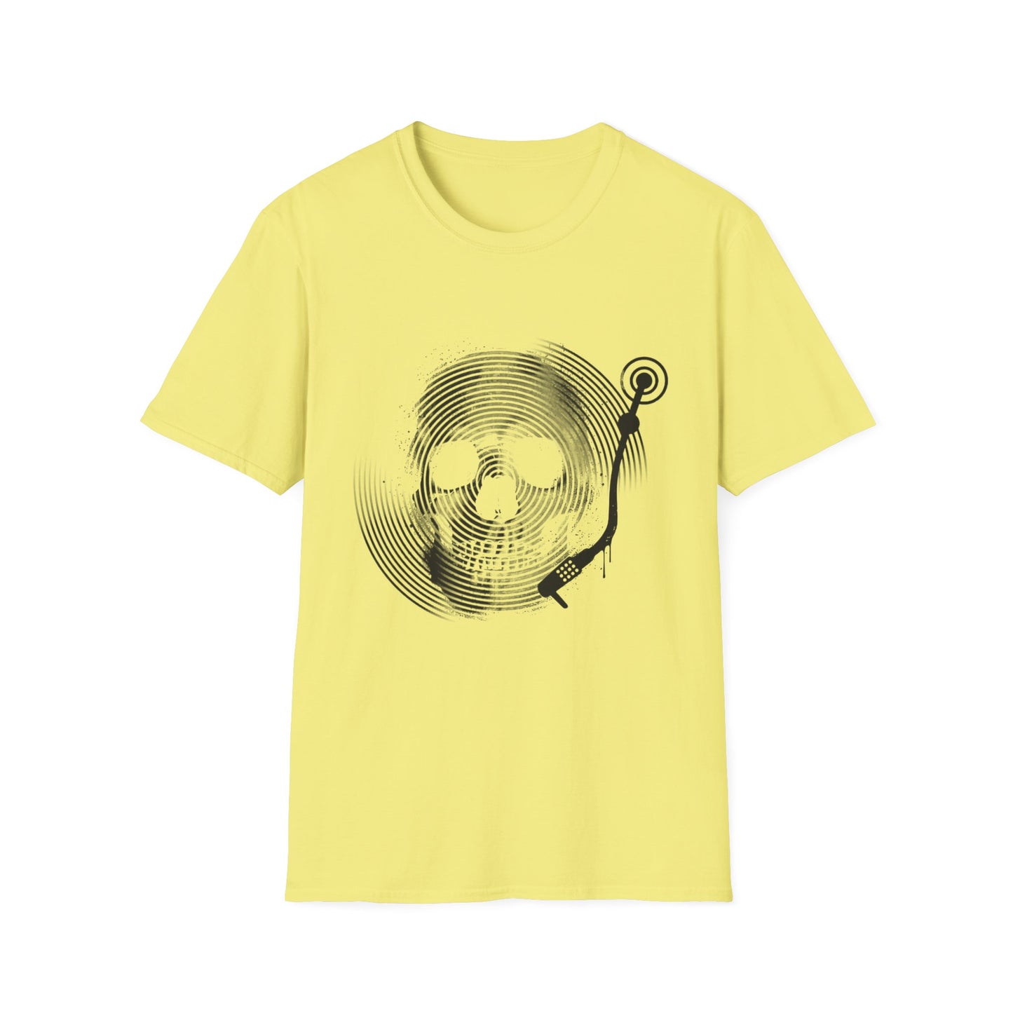 Spin Eternal Skull & Turntable Graphic Tee