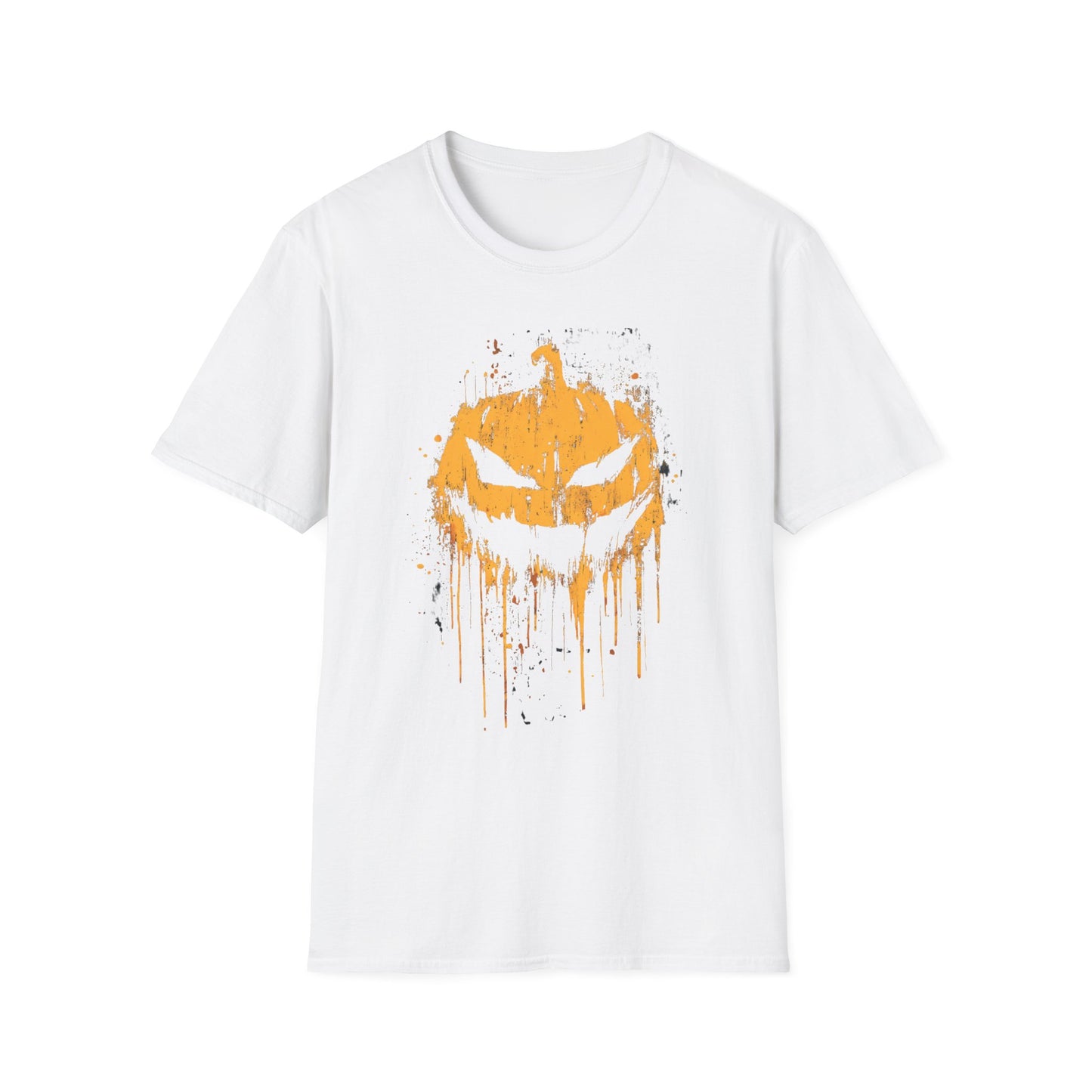 Drip Lantern Halloween Pumpkin Tee