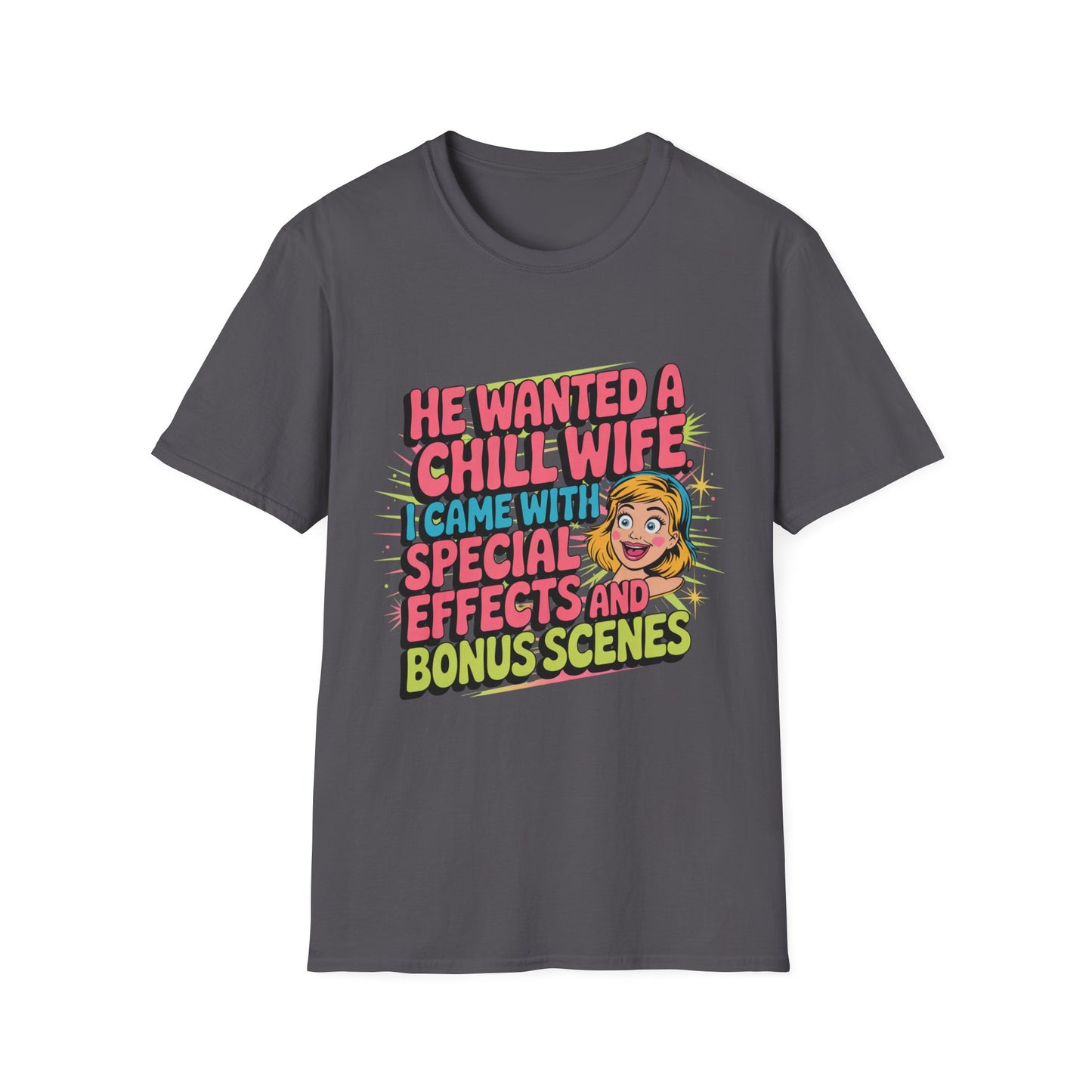 SPECIAL EFFECTS & BONUS SCENES – Not-So-Chill Wife Tee