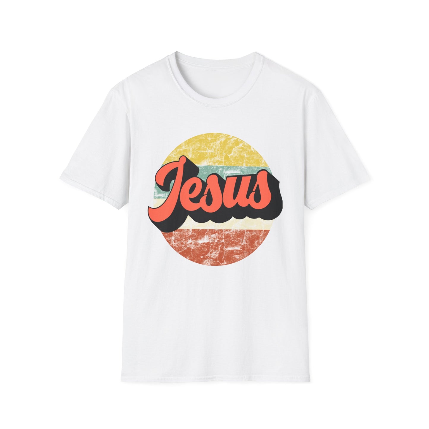 Jesus Tee – Sunset Splash Edition