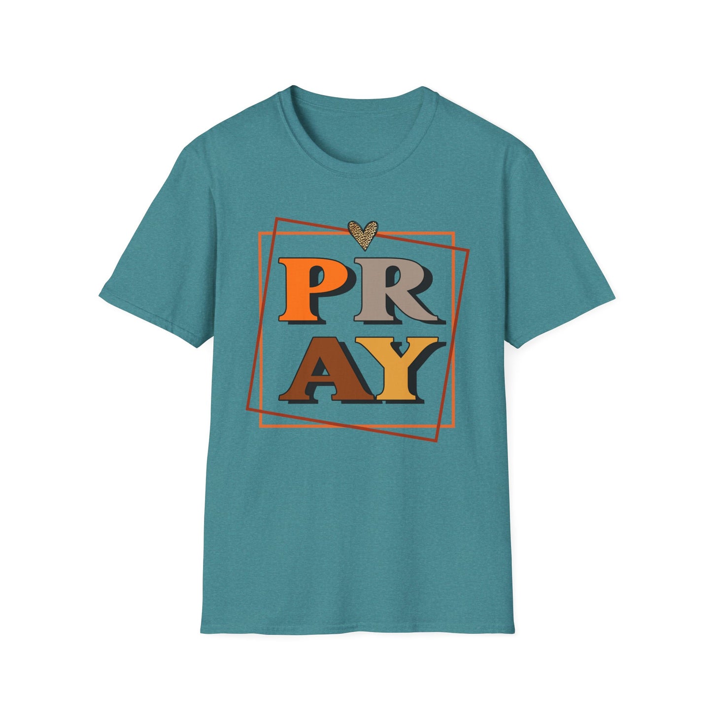PRAY Tee – Leopard Heart Edition