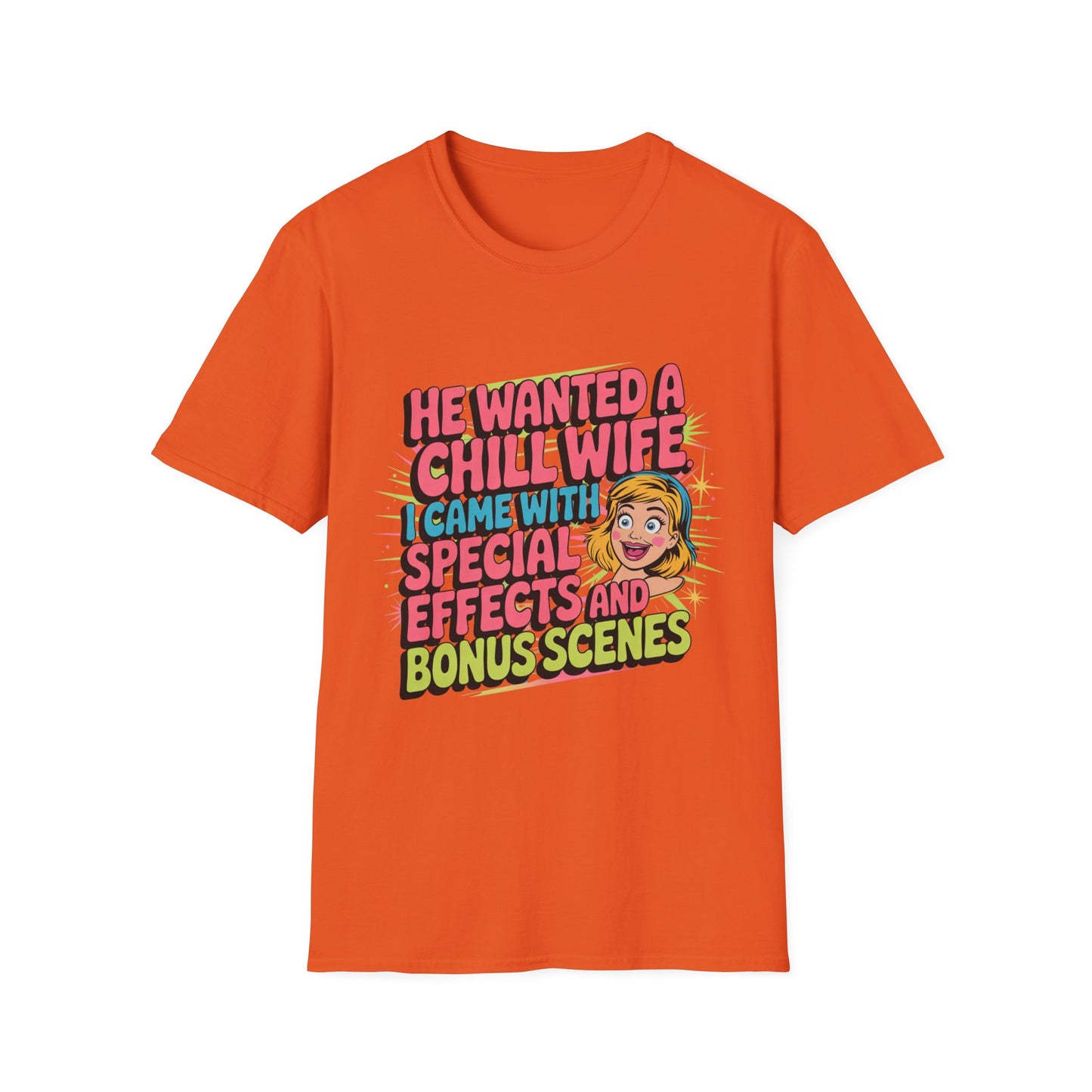 SPECIAL EFFECTS & BONUS SCENES – Not-So-Chill Wife Tee