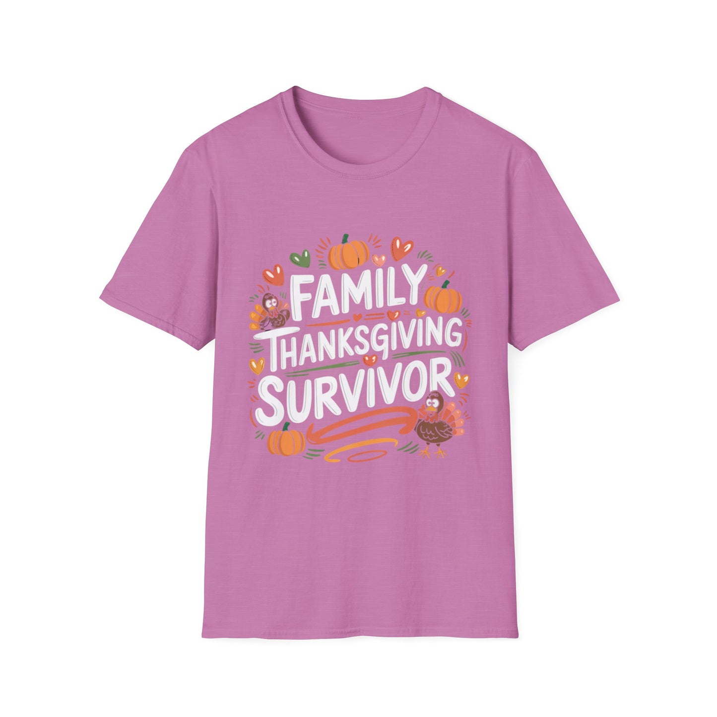 Family Thanksgiving Survivor Short Sleeve Tee