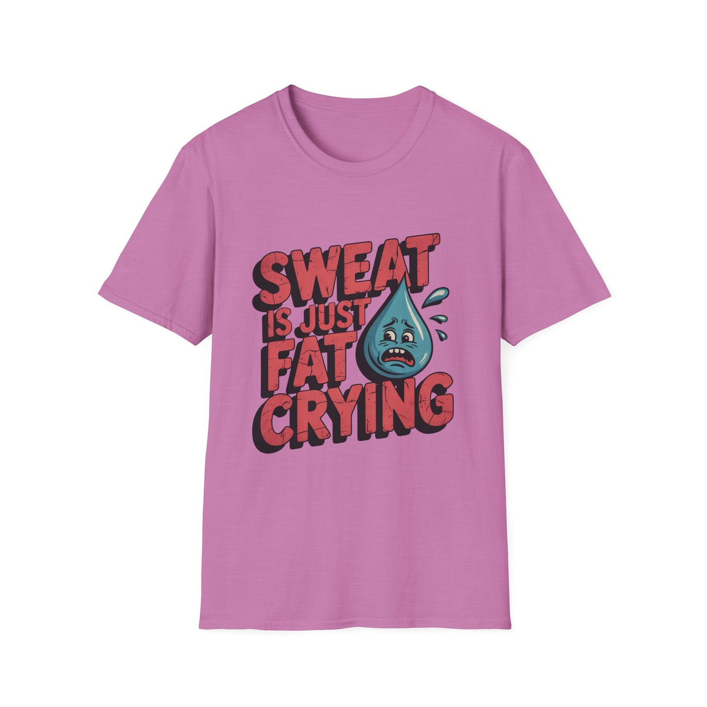 Fat Crying Tee – Train Hard, Laugh Harder