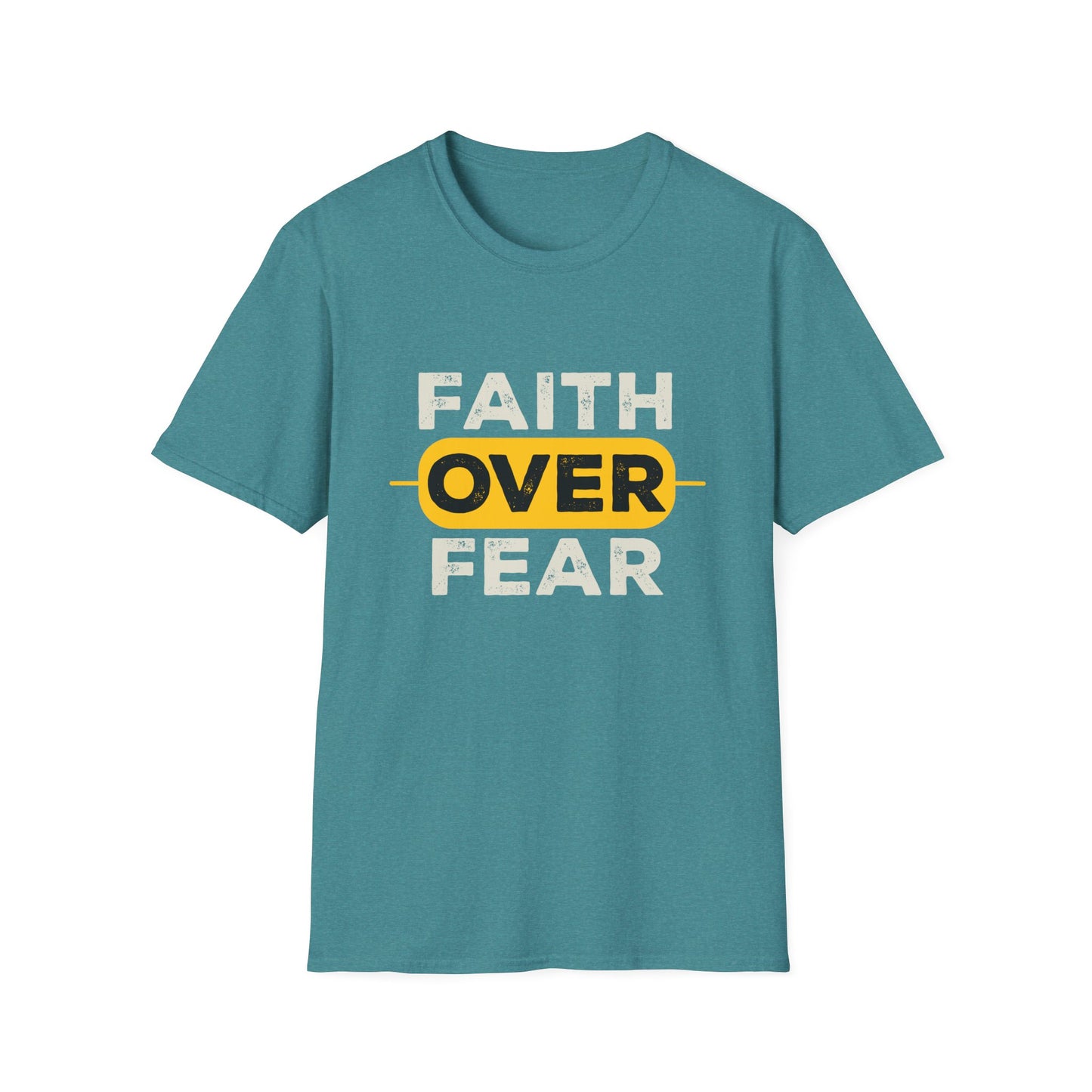 Faith Over Fear Tee – Bold Contrast Edition