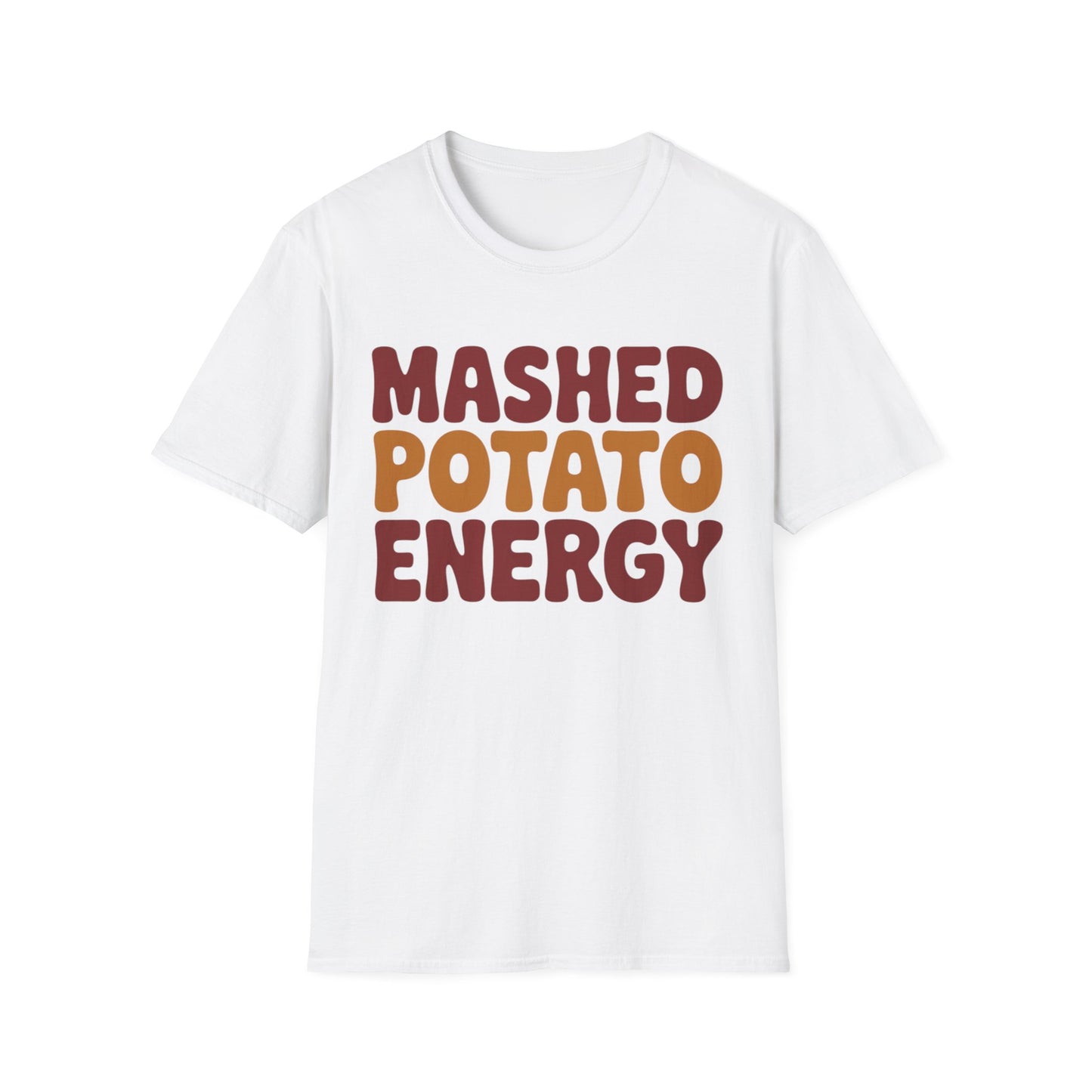 Mashed Potato Energy – Comfort Food Edition Short Sleeve Tee