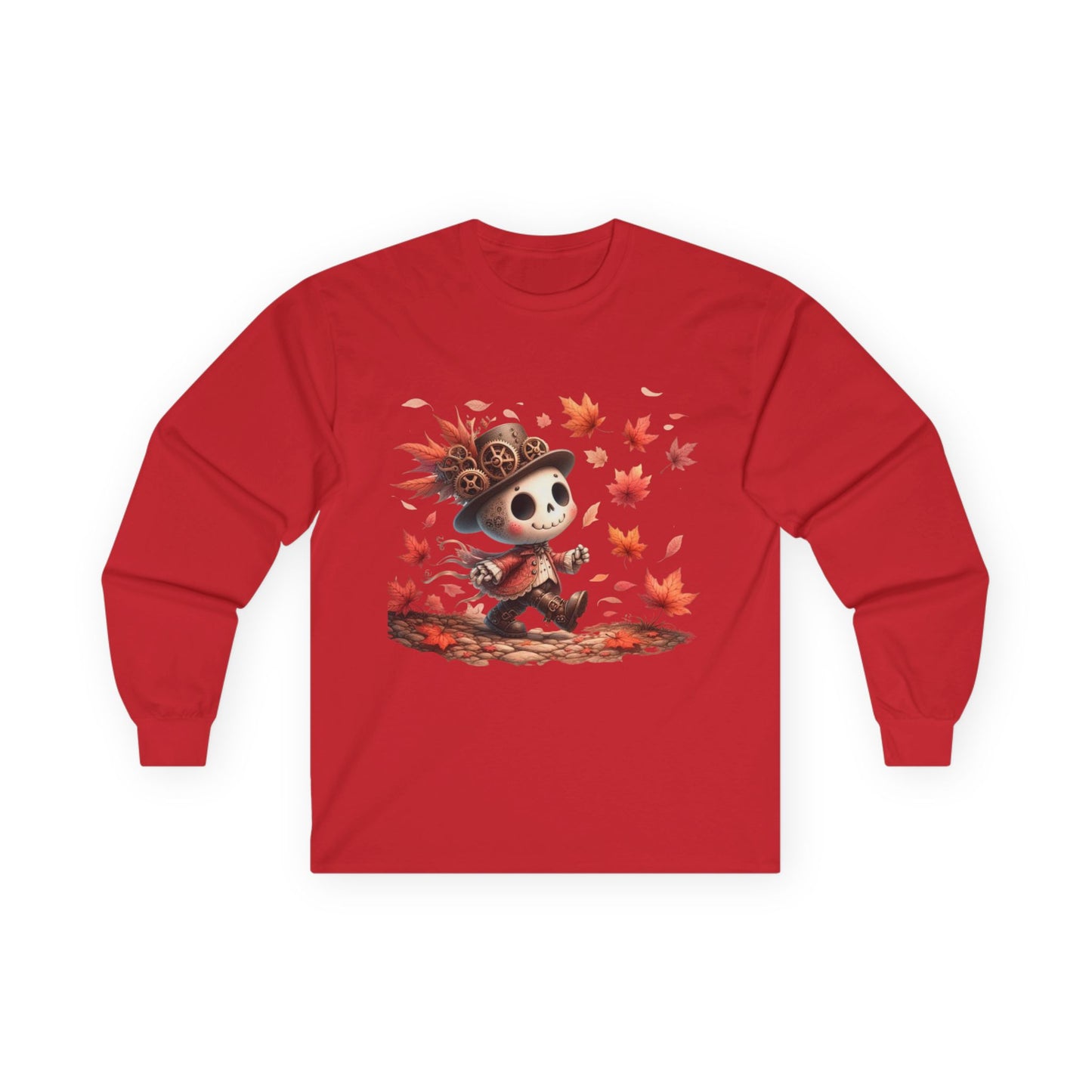 Copy of “Steampunk Stroll” Long Sleeve Tee – Autumn Mechanica Edition