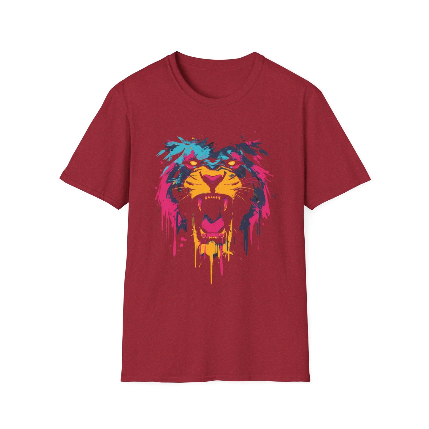 Roar Of Glory Neon Lion T-Shirt