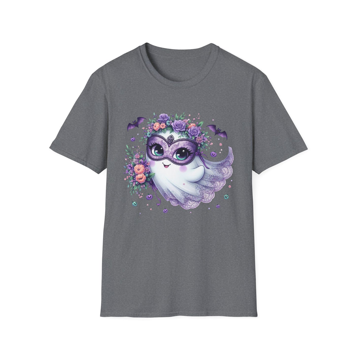 “Masquerade Ghost” Tee – Floral Phantom Edition
