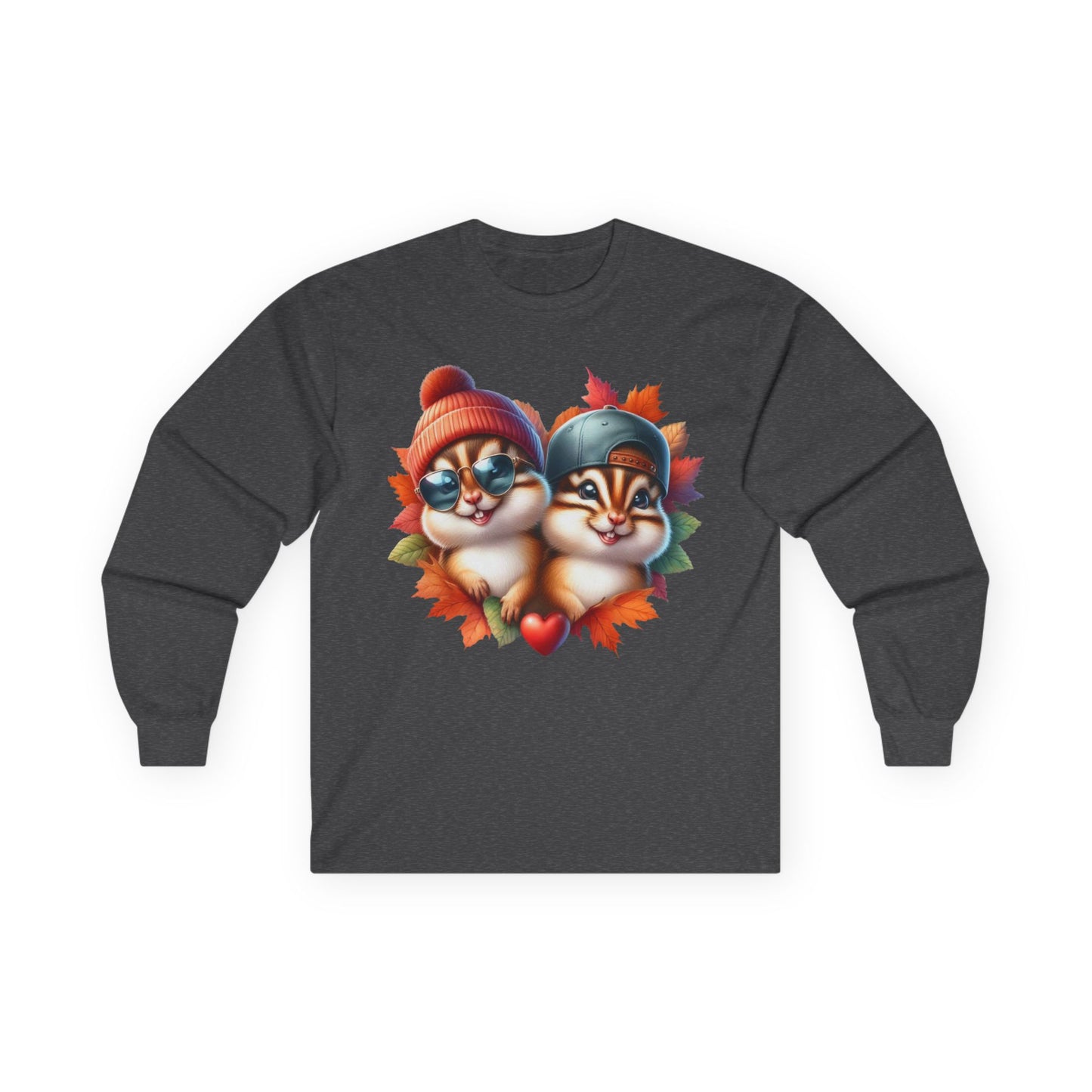 “Chipmunk Crew” Long Sleeve Tee – Leaf Drop Edition