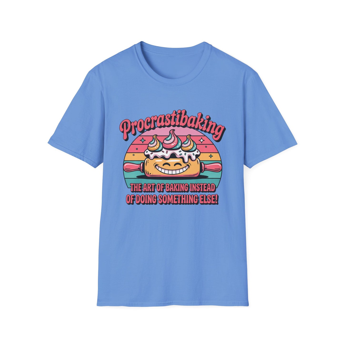 Procrastibaking Tee – Whisk First, Worry Later