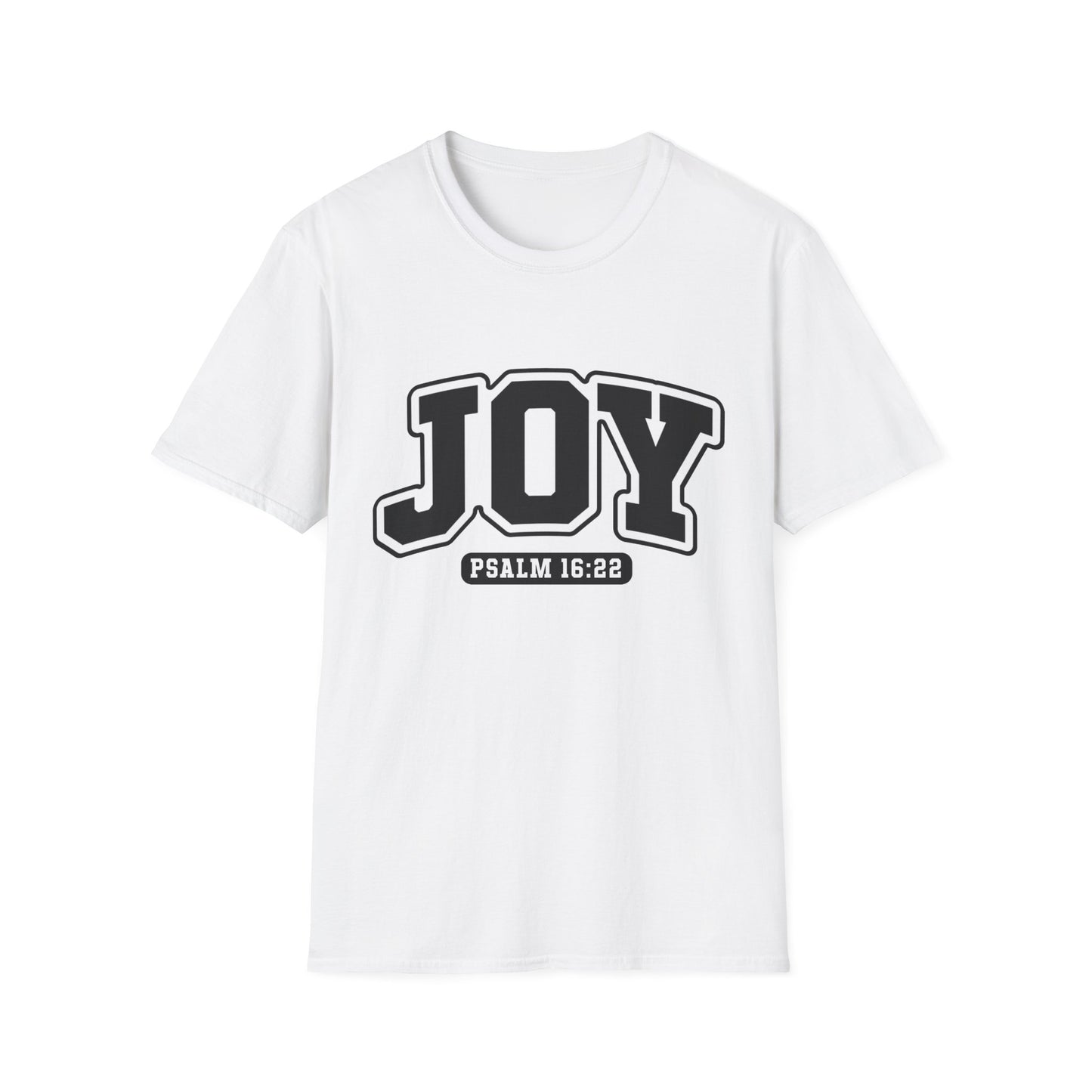 JOY Tee – Psalm 16:22 Varsity Edition