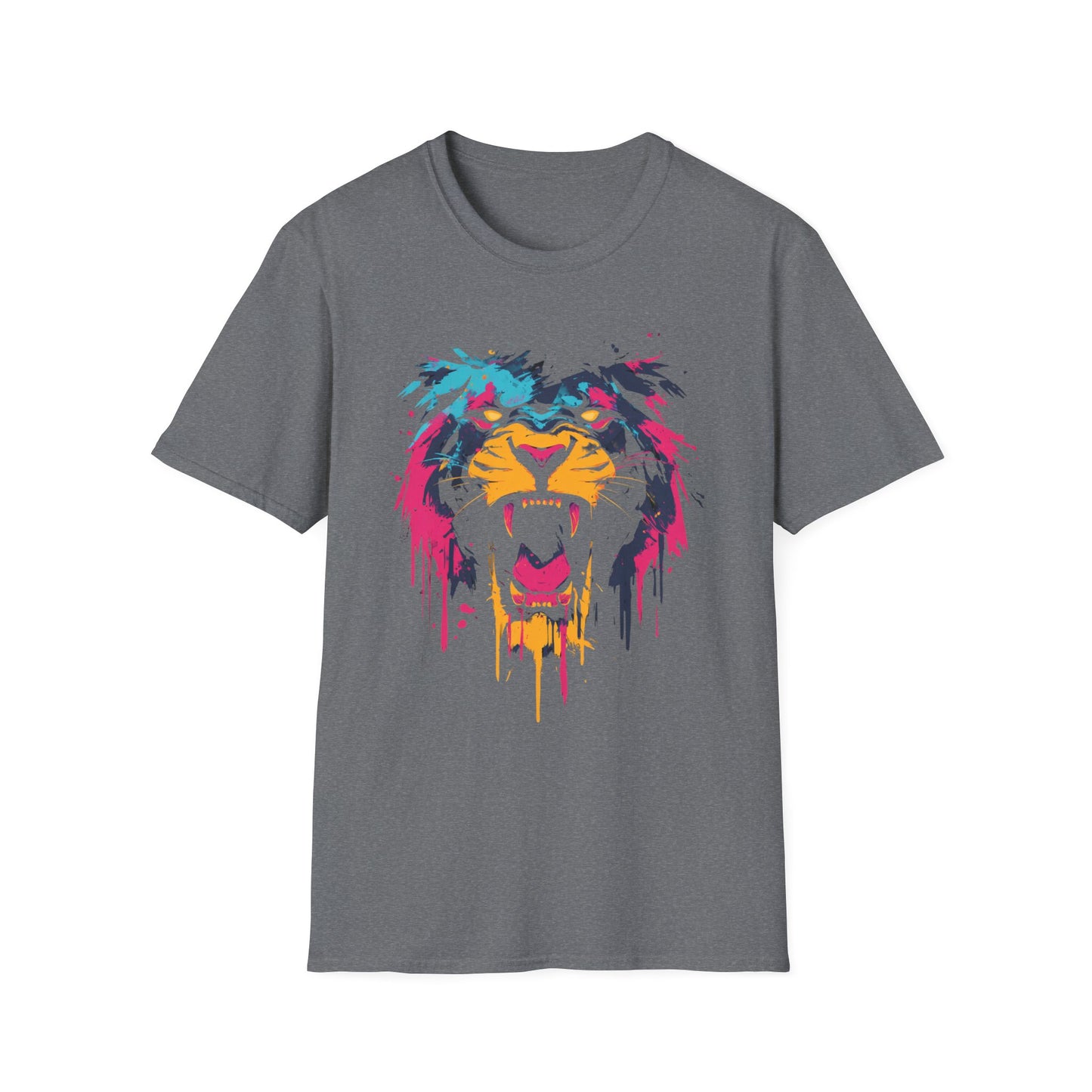 Roar Of Glory Neon Lion T-Shirt