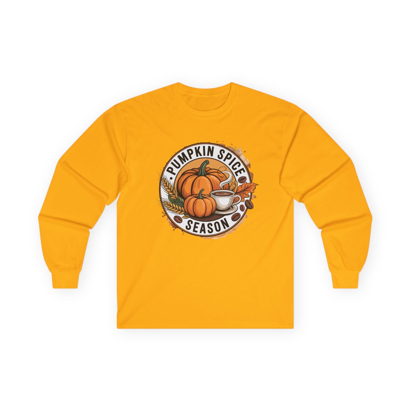 “Pumpkin Spice Season” Long Sleeve Tee – Brewed & Bold Edition