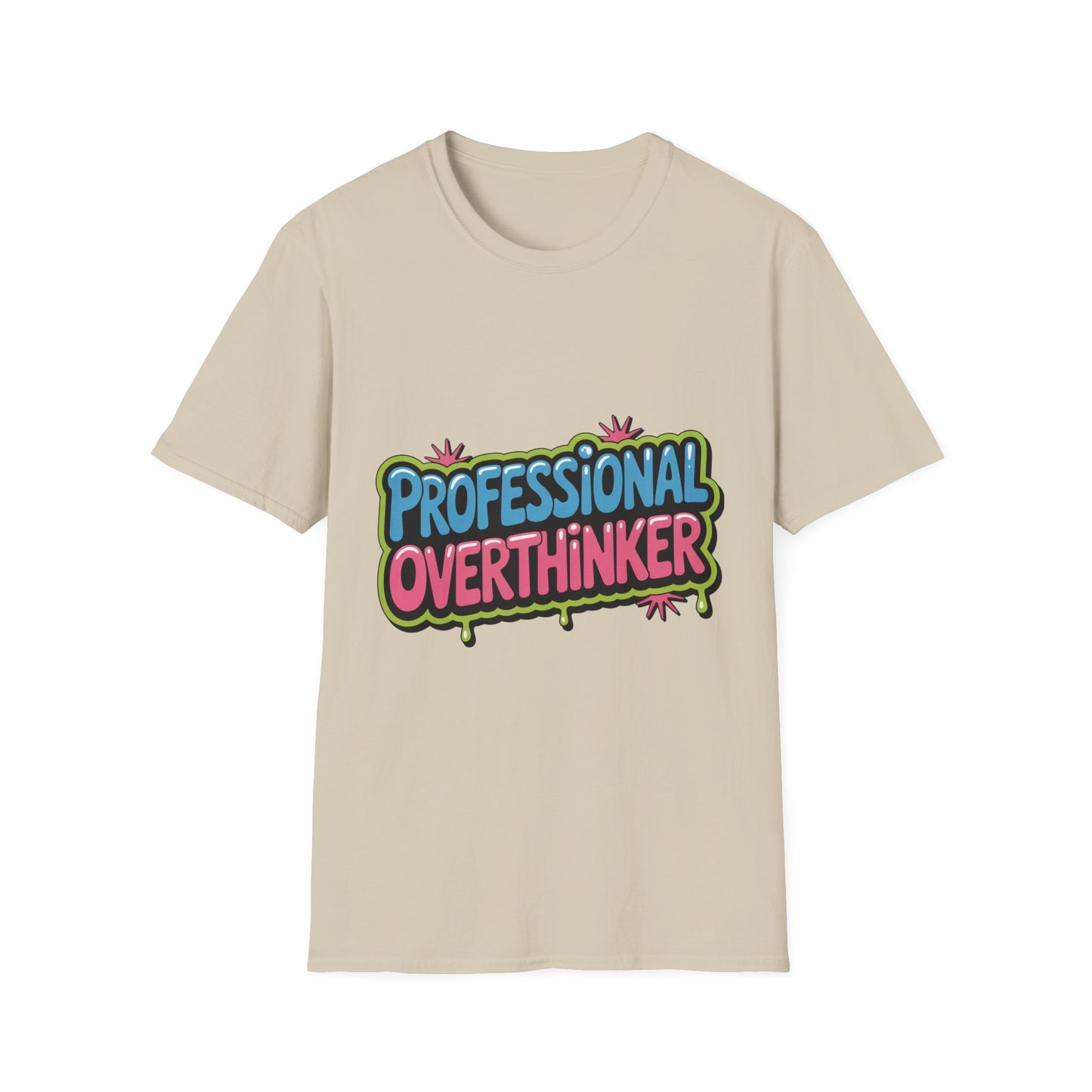 'Professional Overthinker' Funny Tee