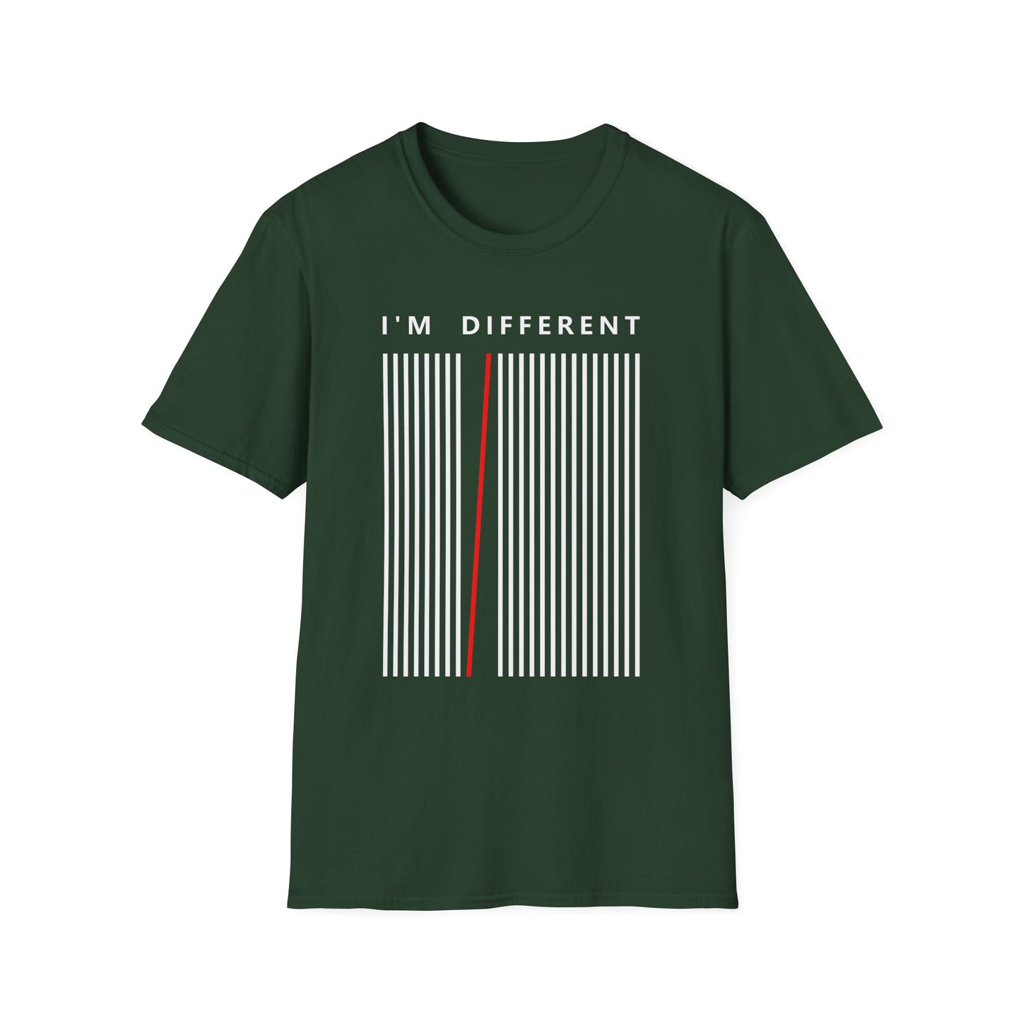 I'm Different - Barcode Identity Graphic Tee