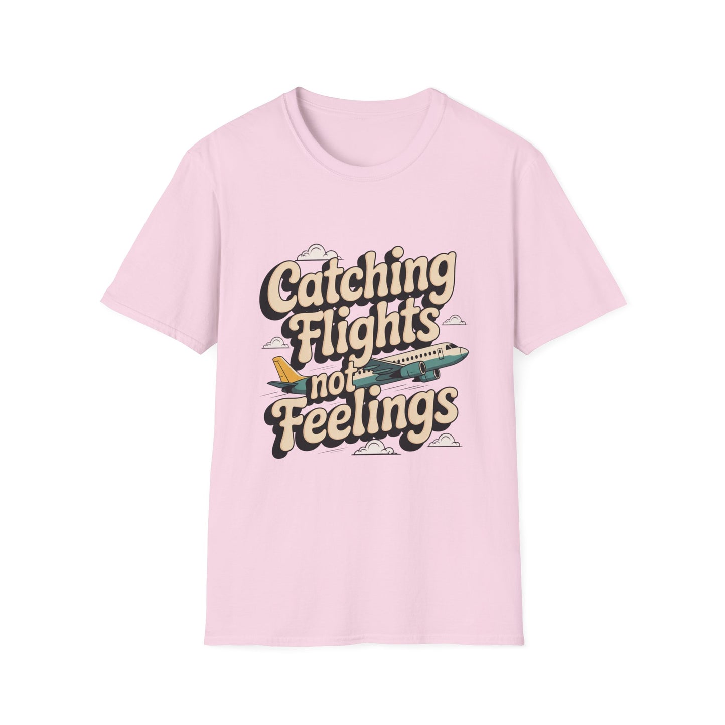 Catching Flights Tee – Jet-Set, Unbothered, and Bold