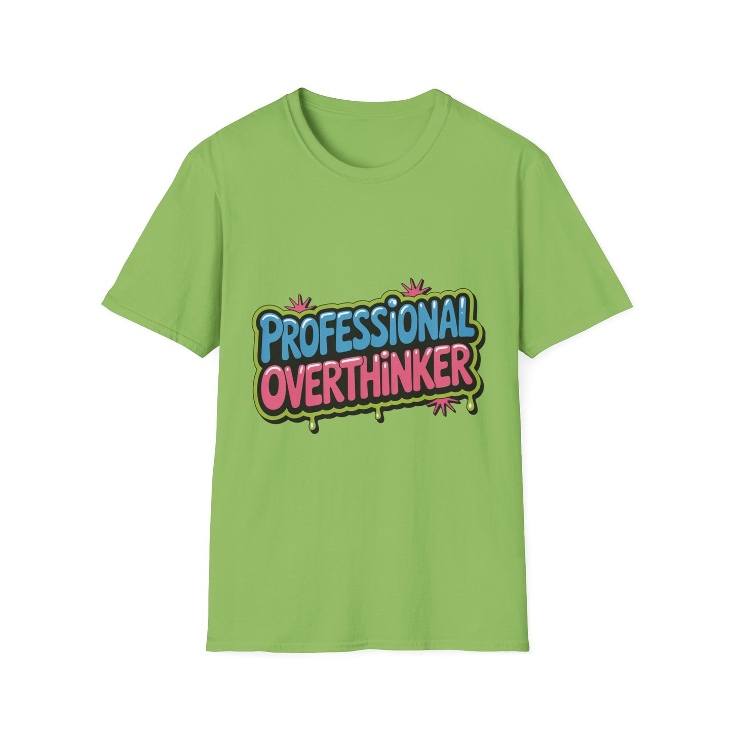 'Professional Overthinker' Funny Tee