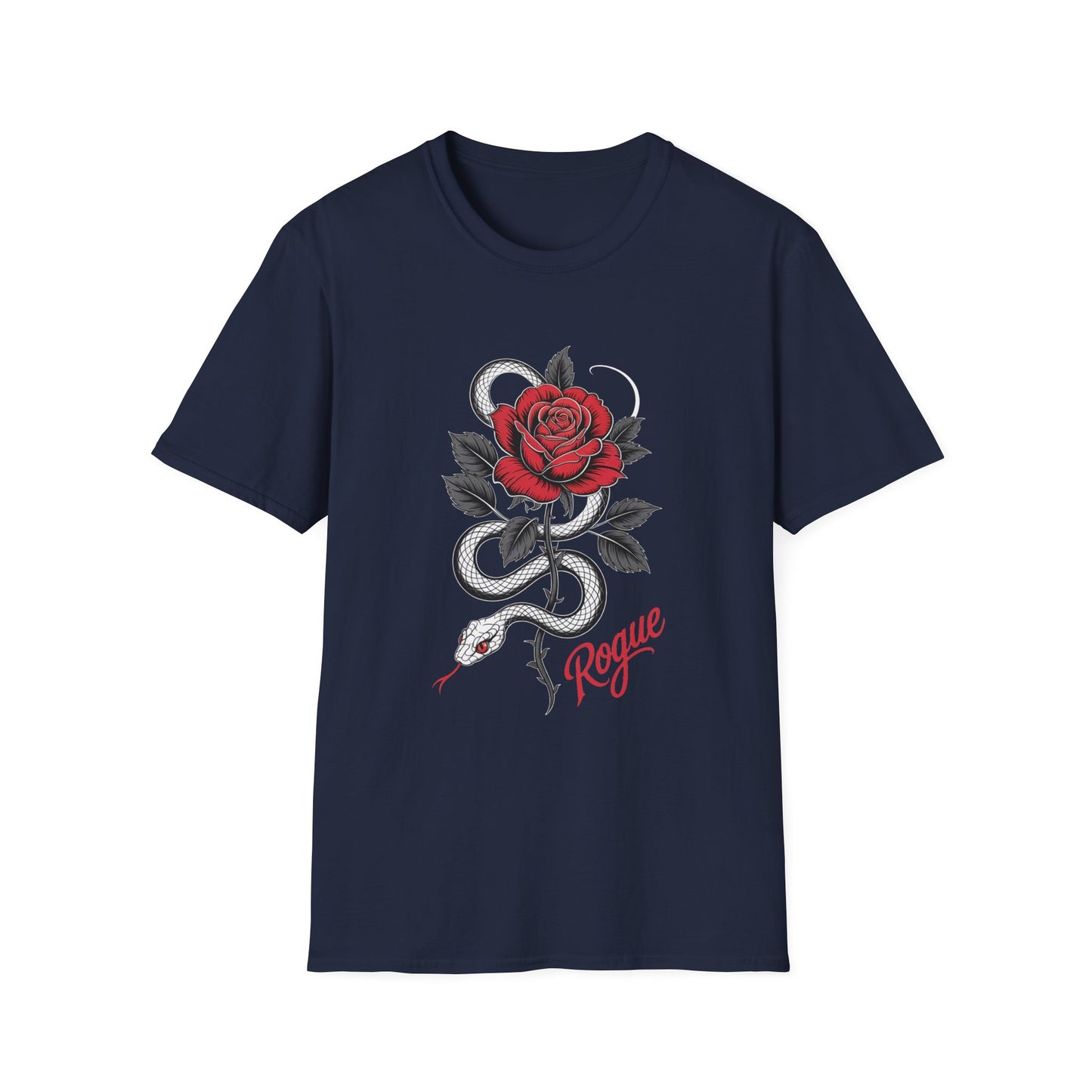 Rogue Bloom Snake & Rose Graphic Tee