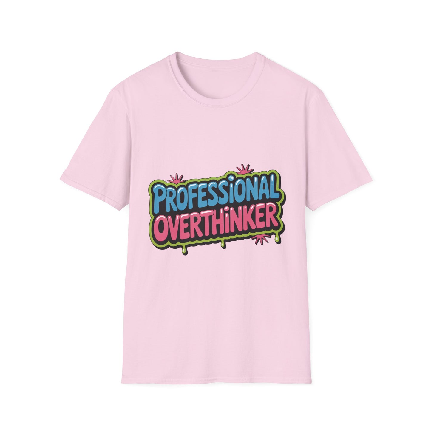 'Professional Overthinker' Funny Tee