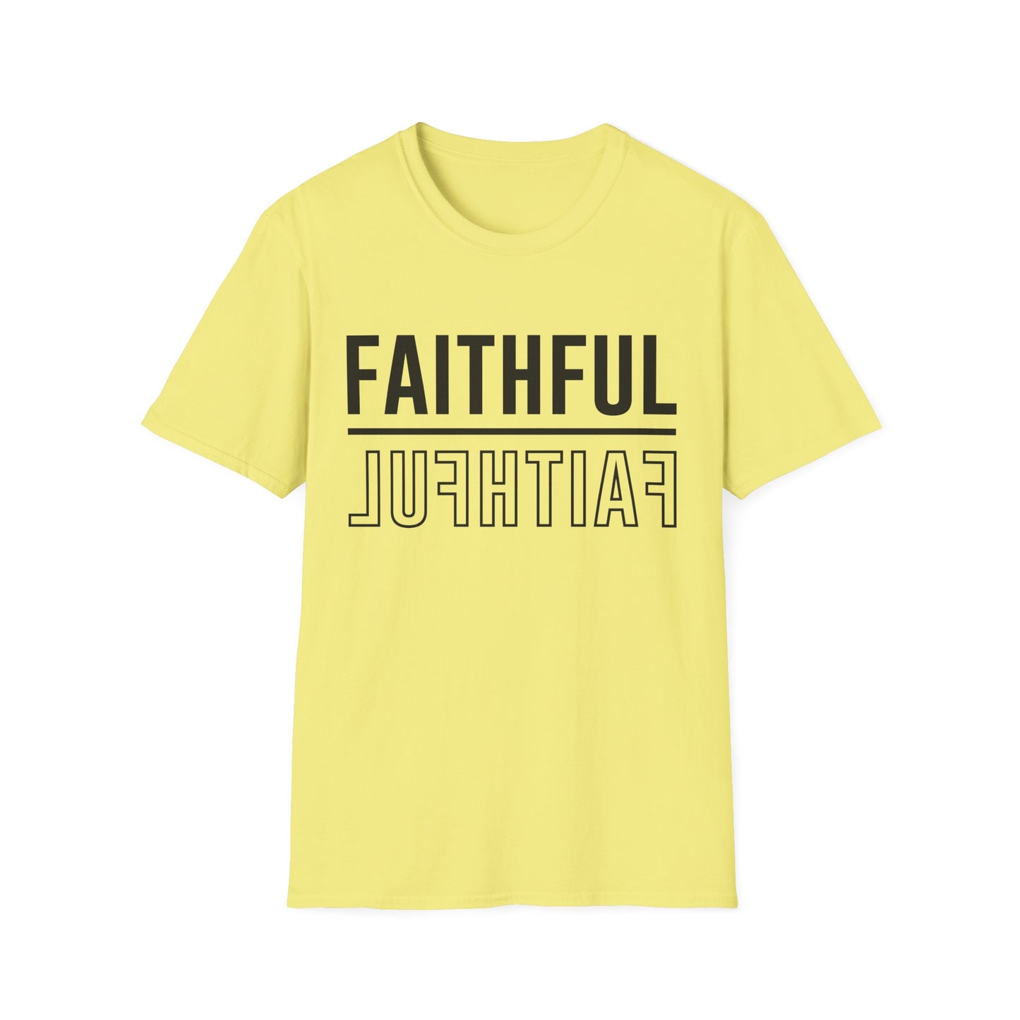 Faithful Minimalist Tee – Steady in Spirit, Bold in Heart