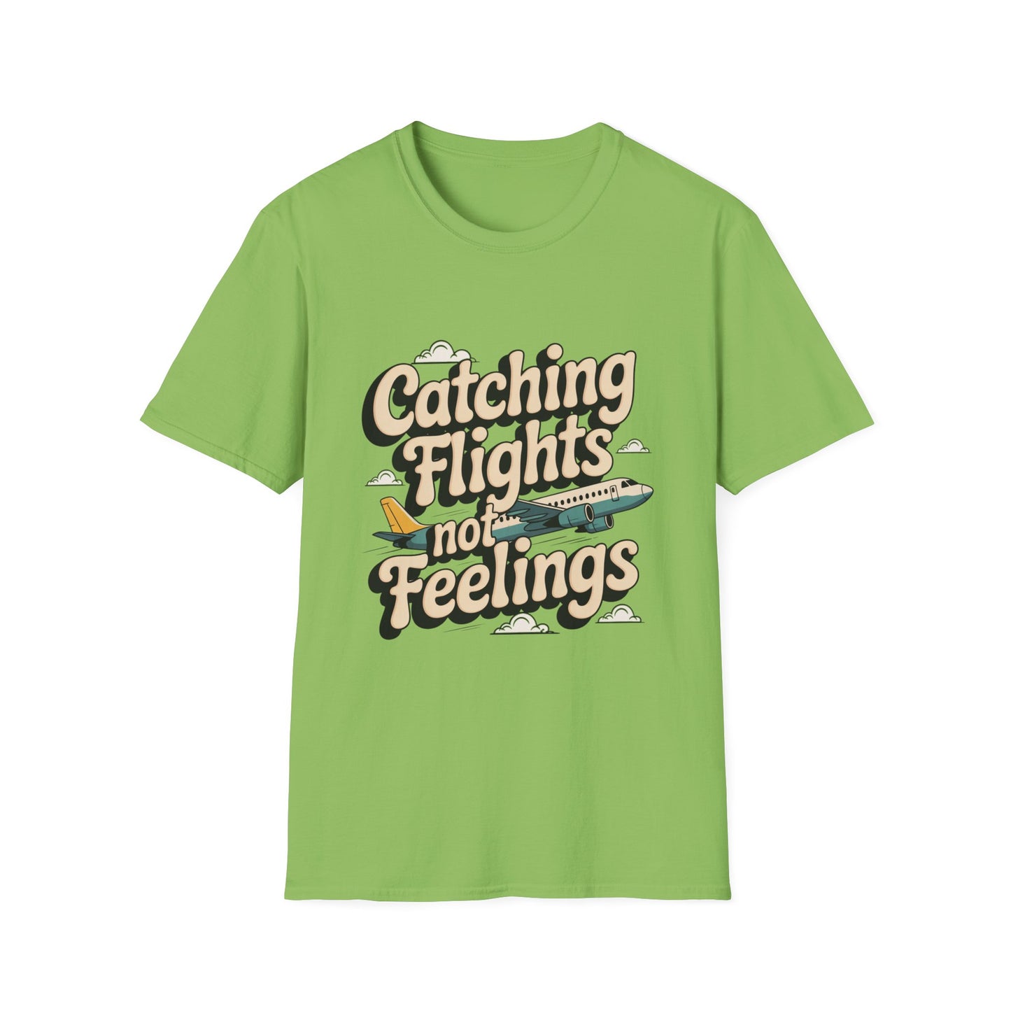 Catching Flights Tee – Jet-Set, Unbothered, and Bold
