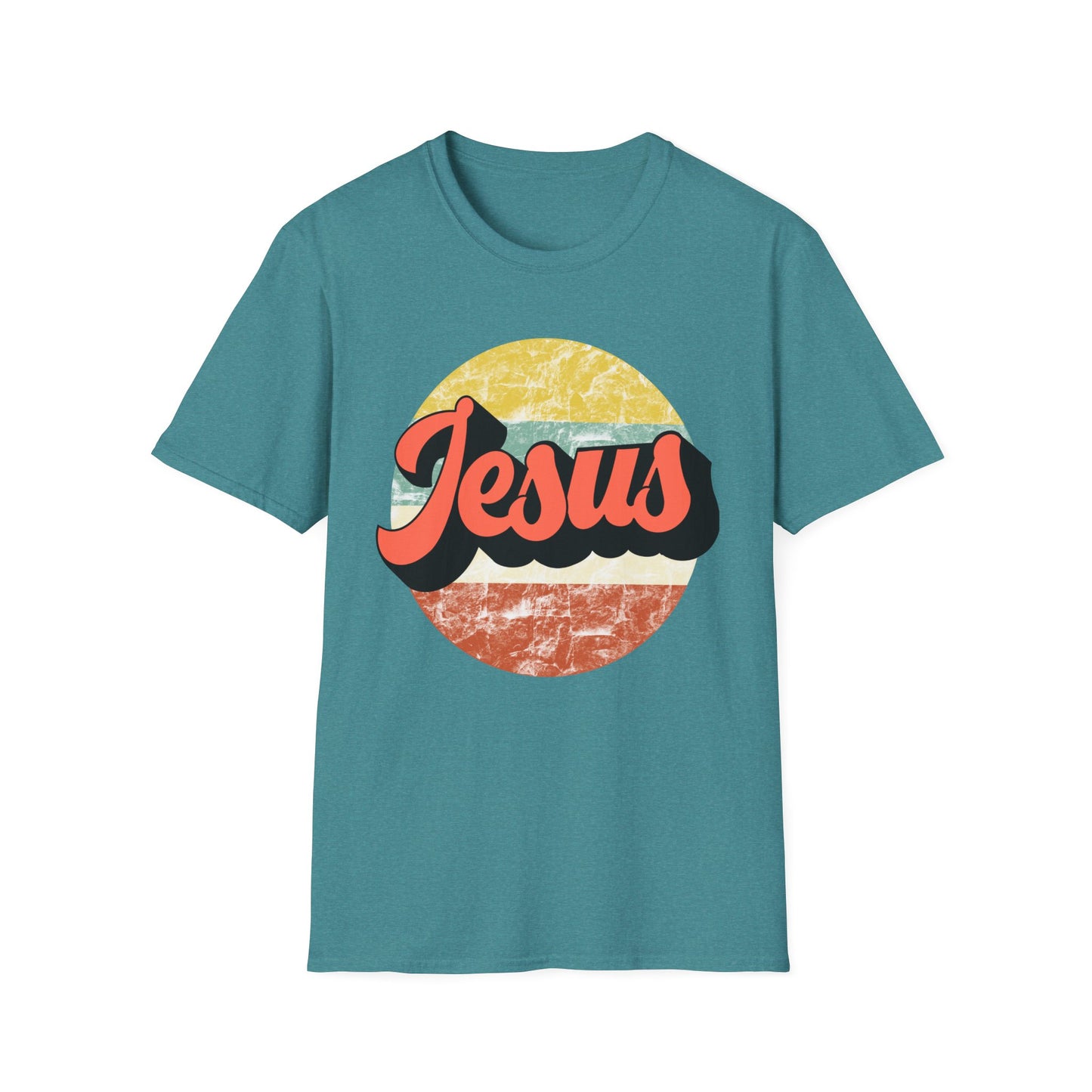 Jesus Tee – Sunset Splash Edition