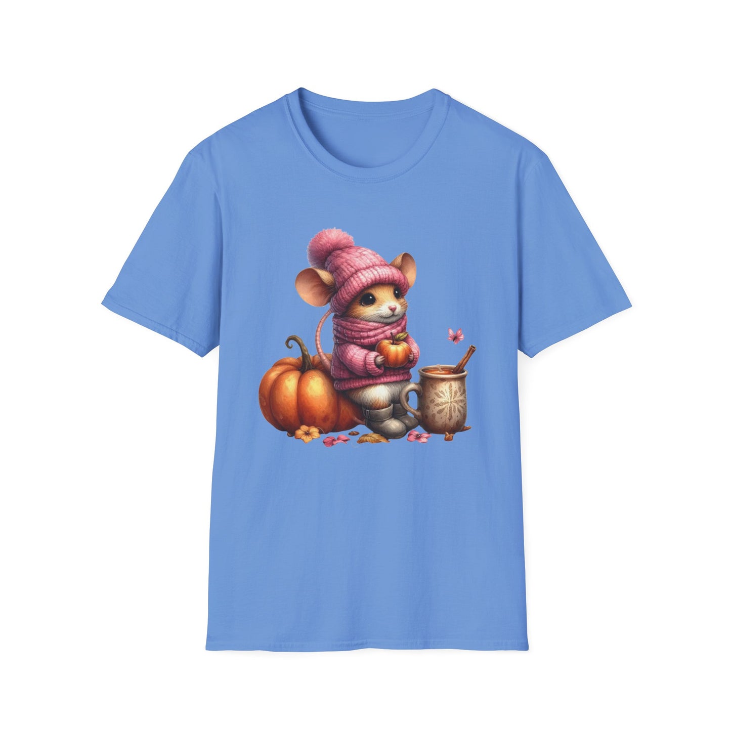 “Autumn Mouse” Tee – Cozy Critter Edition