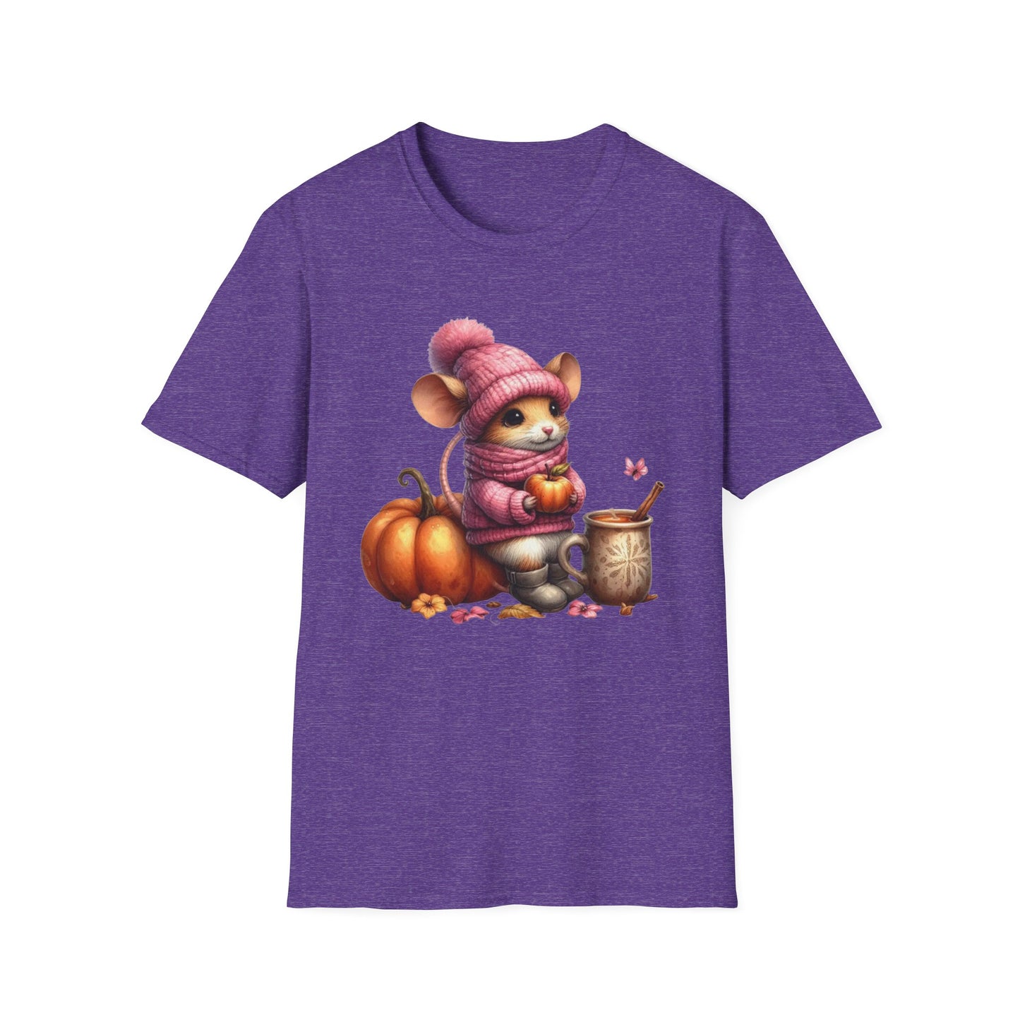 “Autumn Mouse” Tee – Cozy Critter Edition