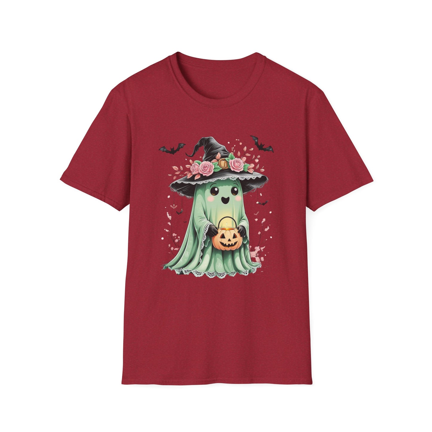 “Masquerade Ghost” Tee – Mint & Midnight Bloom Edition