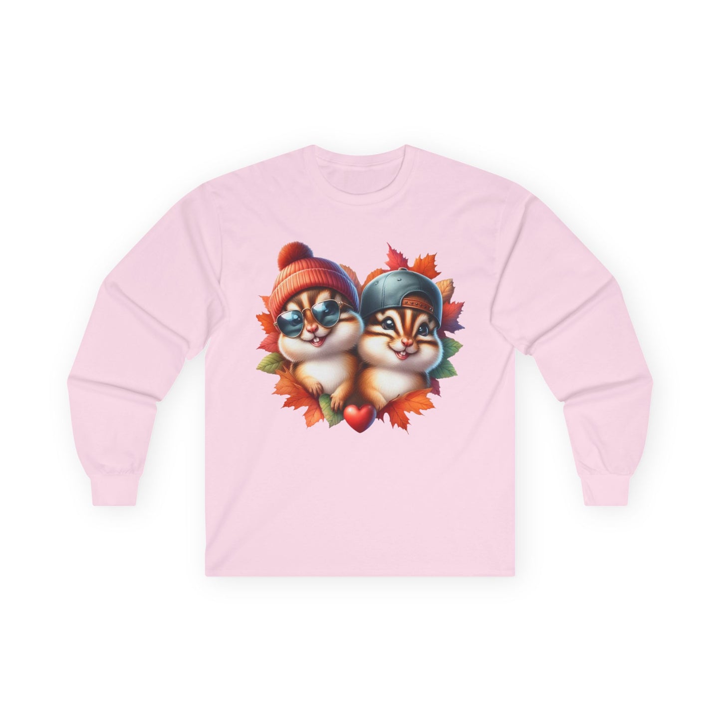 “Chipmunk Crew” Long Sleeve Tee – Leaf Drop Edition
